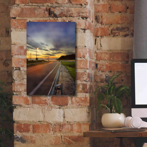 Image of 'Motorway' by Sebastien Lory, Giclee Canvas Wall Art,12 x 18