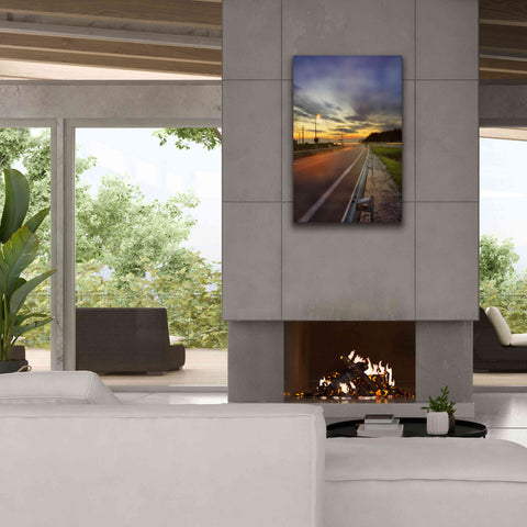 Image of 'Motorway' by Sebastien Lory, Giclee Canvas Wall Art,26 x 40