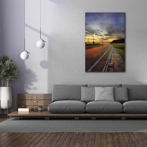 Image of 'Motorway' by Sebastien Lory, Giclee Canvas Wall Art,40 x 60