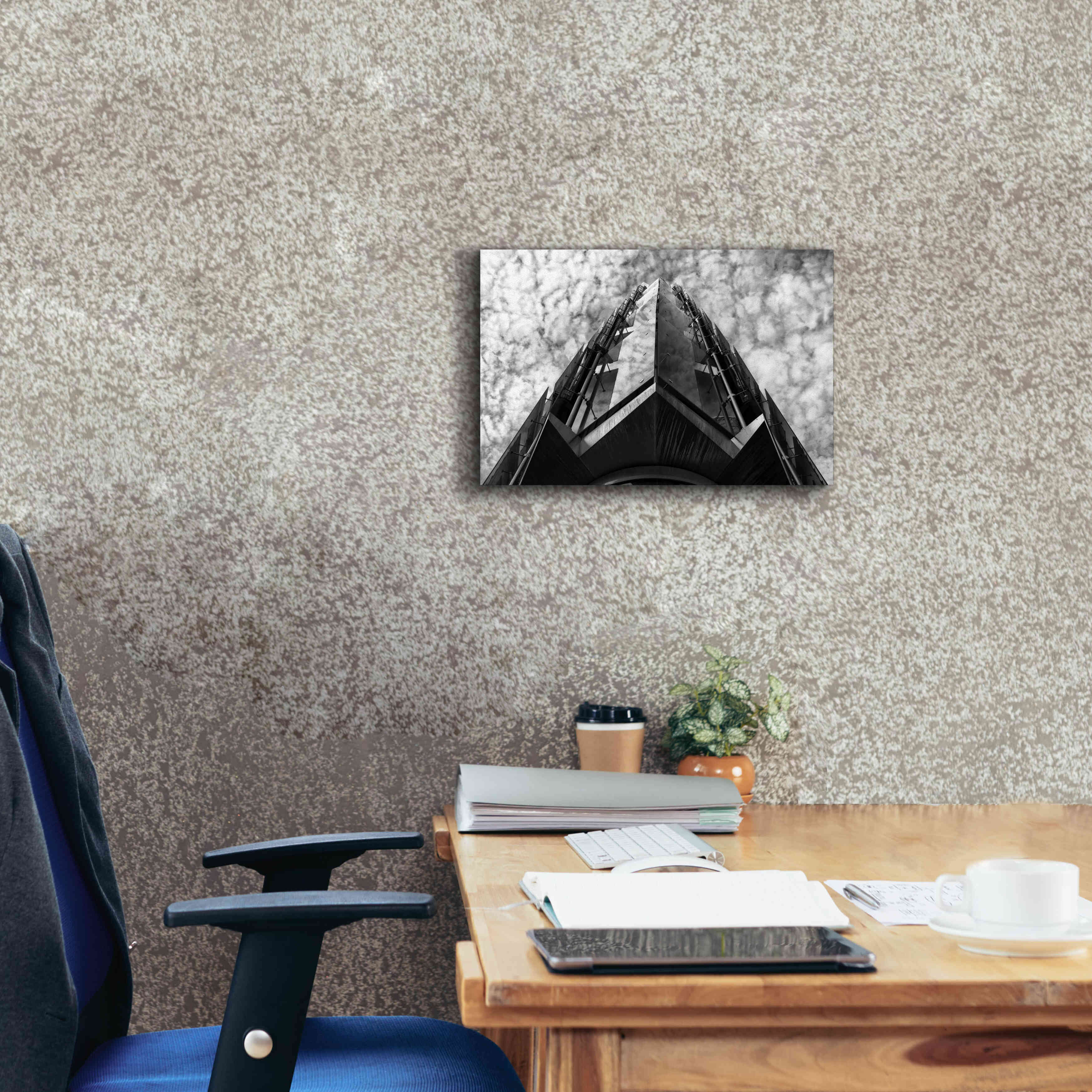 'Bt Issy' by Sebastien Lory, Giclee Canvas Wall Art,18 x 12