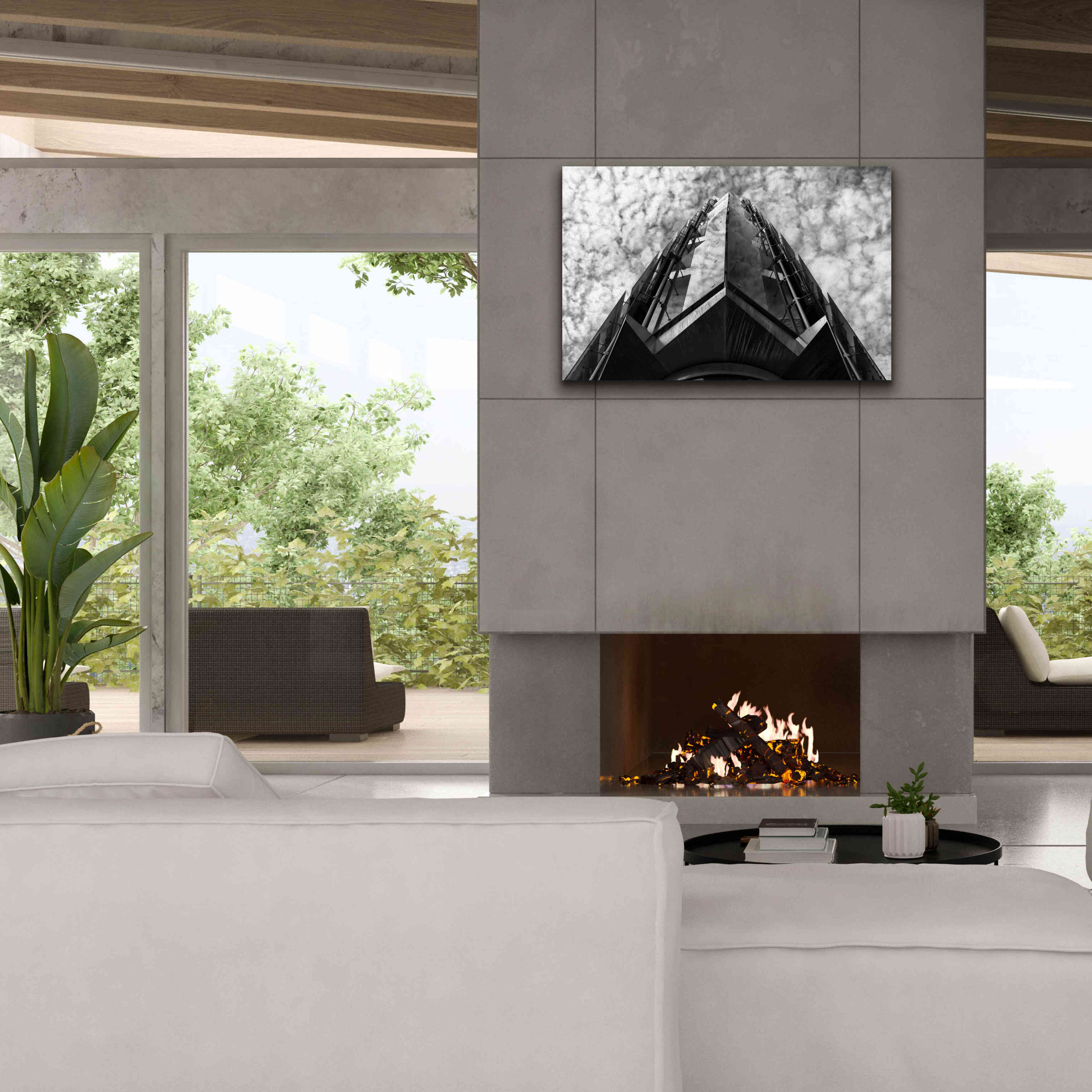 'Bt Issy' by Sebastien Lory, Giclee Canvas Wall Art,40 x 26