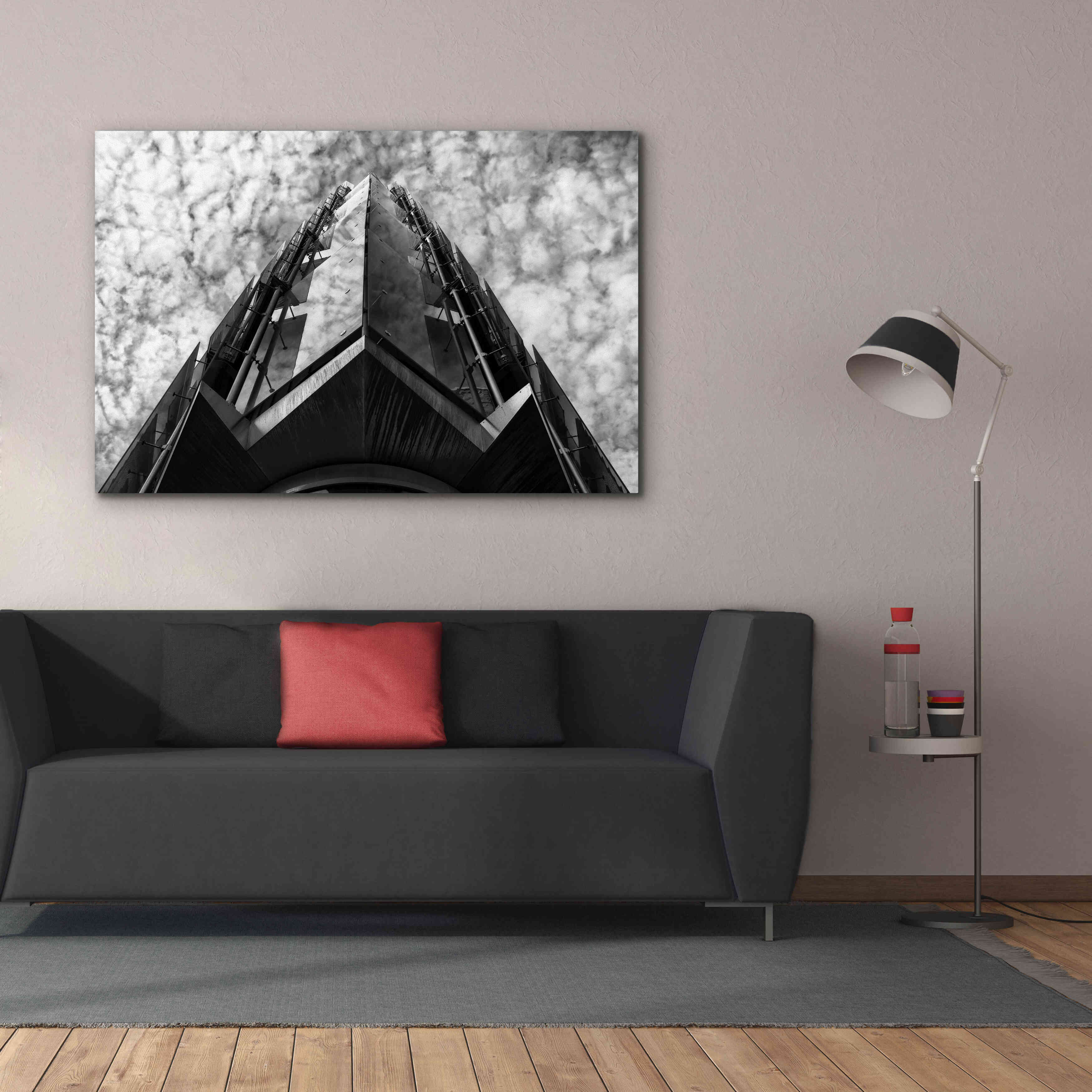 'Bt Issy' by Sebastien Lory, Giclee Canvas Wall Art,60 x 40