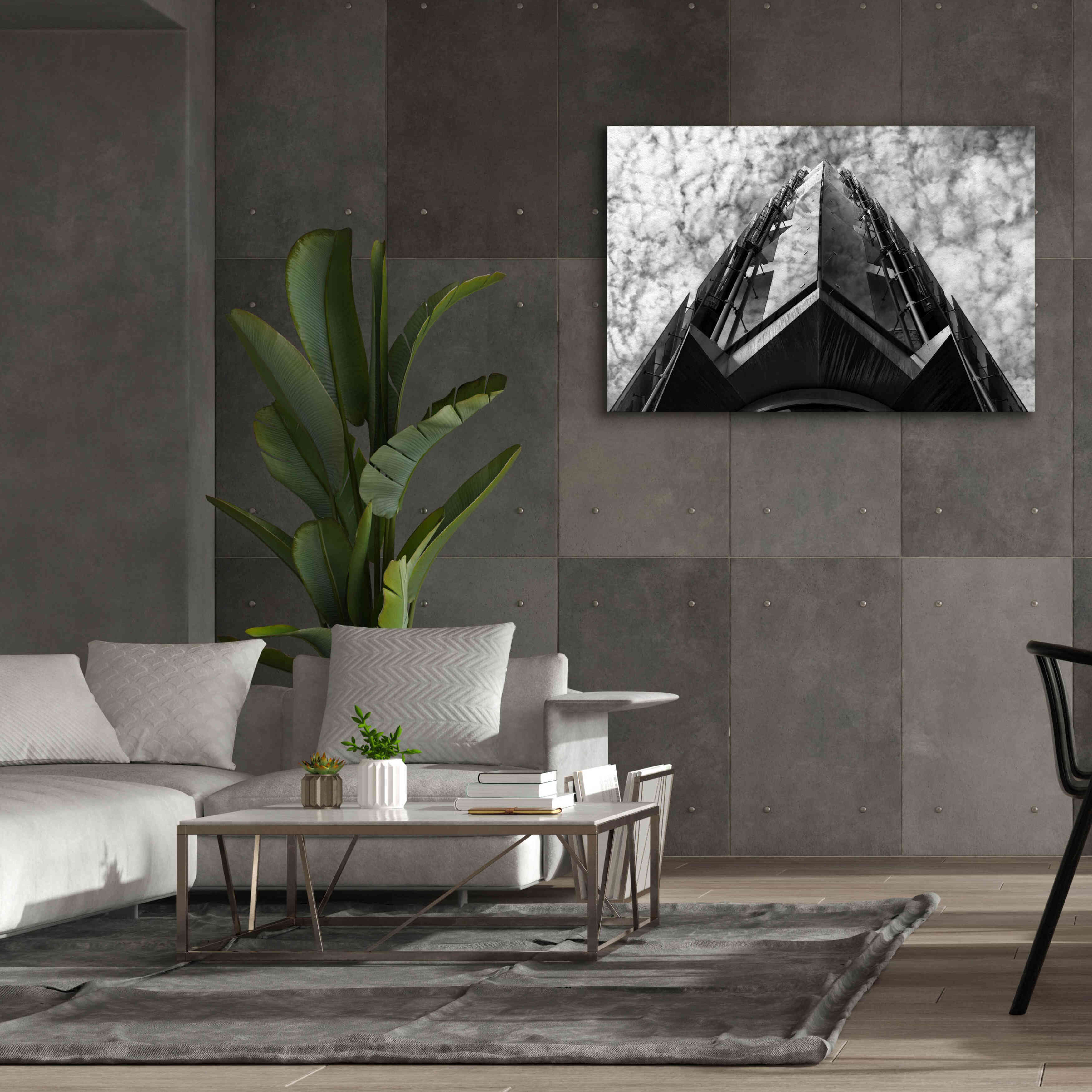 'Bt Issy' by Sebastien Lory, Giclee Canvas Wall Art,60 x 40