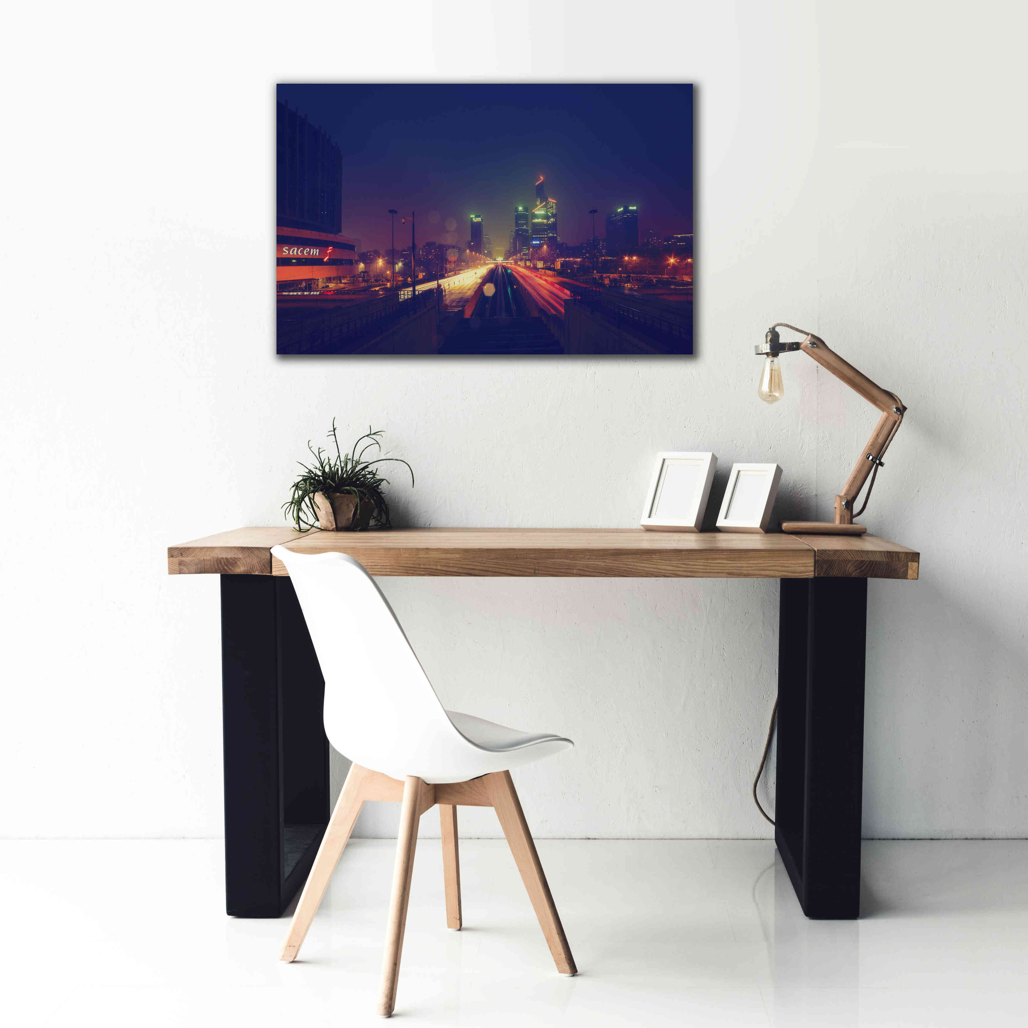 'Def Dec' by Sebastien Lory, Giclee Canvas Wall Art,40 x 26