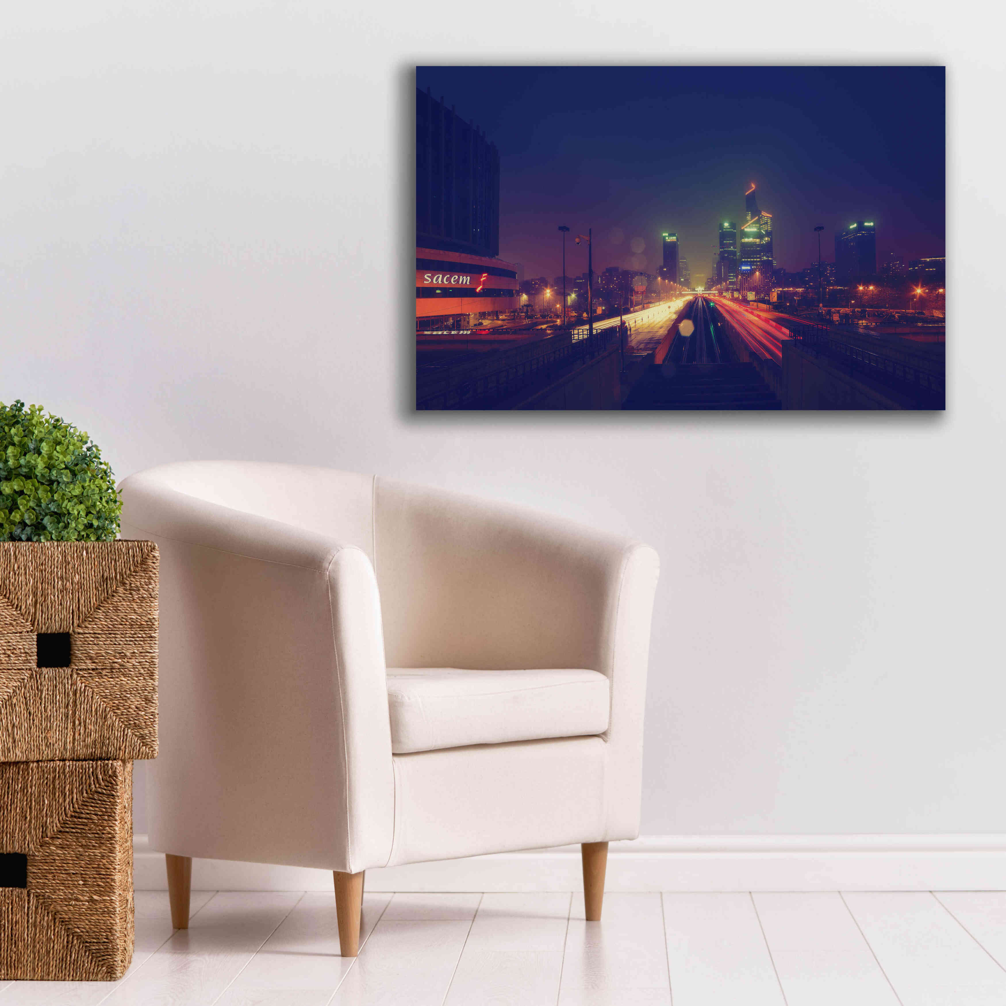 'Def Dec' by Sebastien Lory, Giclee Canvas Wall Art,40 x 26
