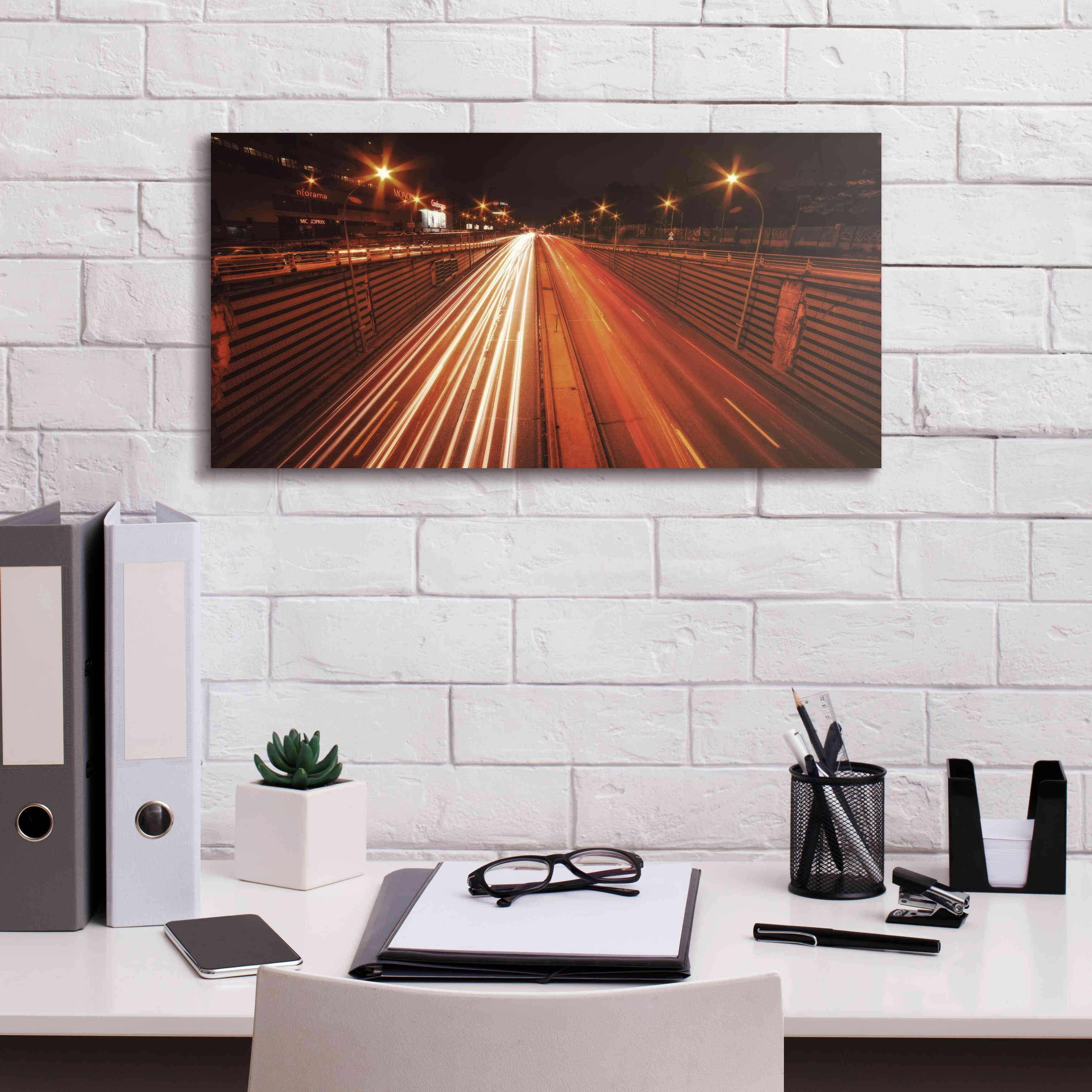 'Fast' by Sebastien Lory, Giclee Canvas Wall Art,24 x 12