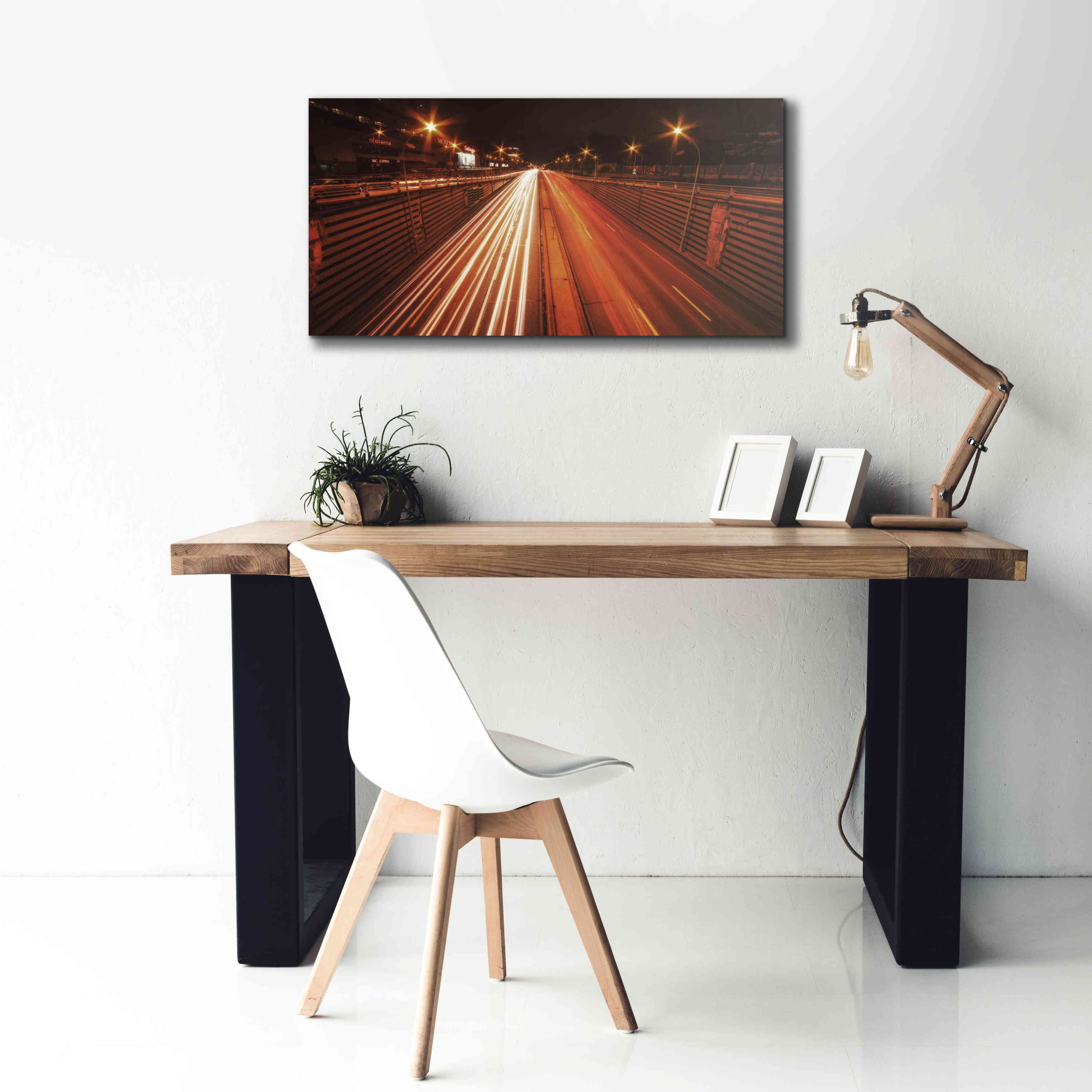 'Fast' by Sebastien Lory, Giclee Canvas Wall Art,40 x 20