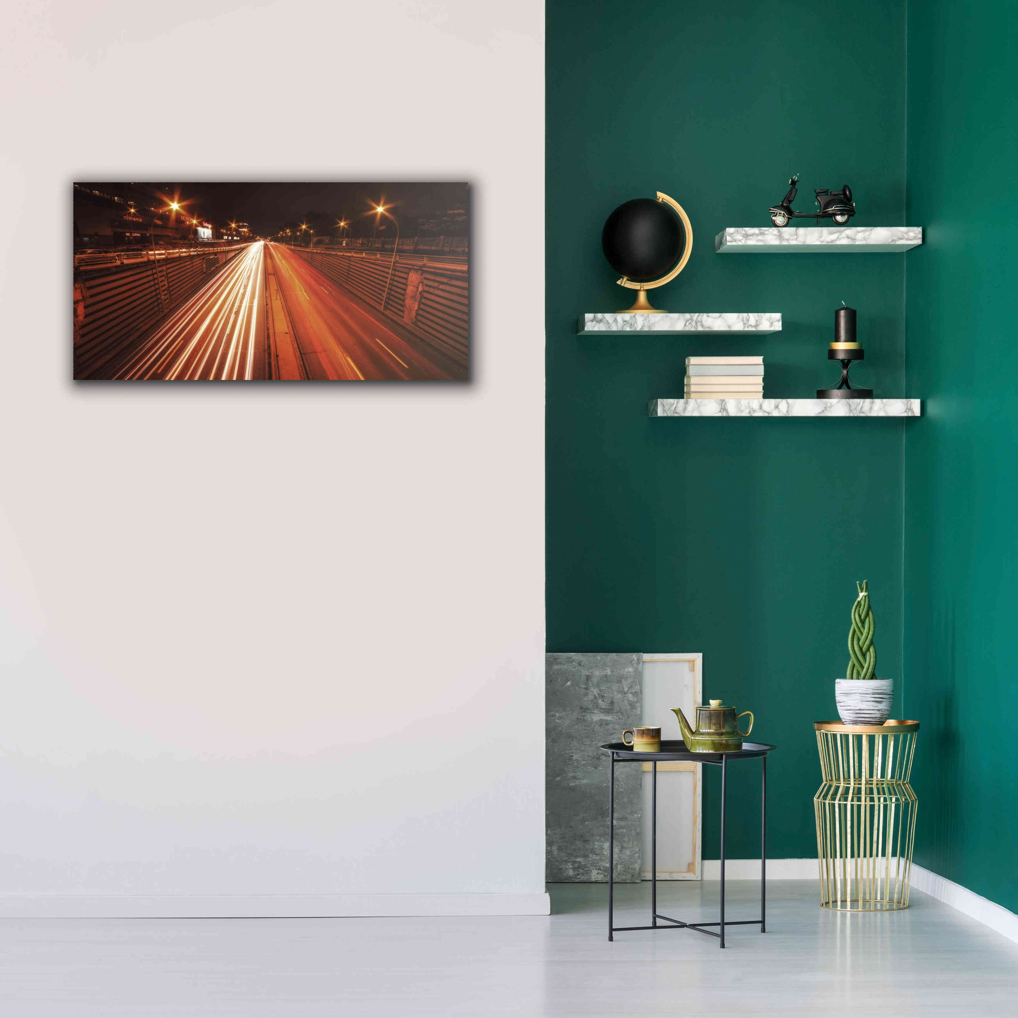 'Fast' by Sebastien Lory, Giclee Canvas Wall Art,40 x 20