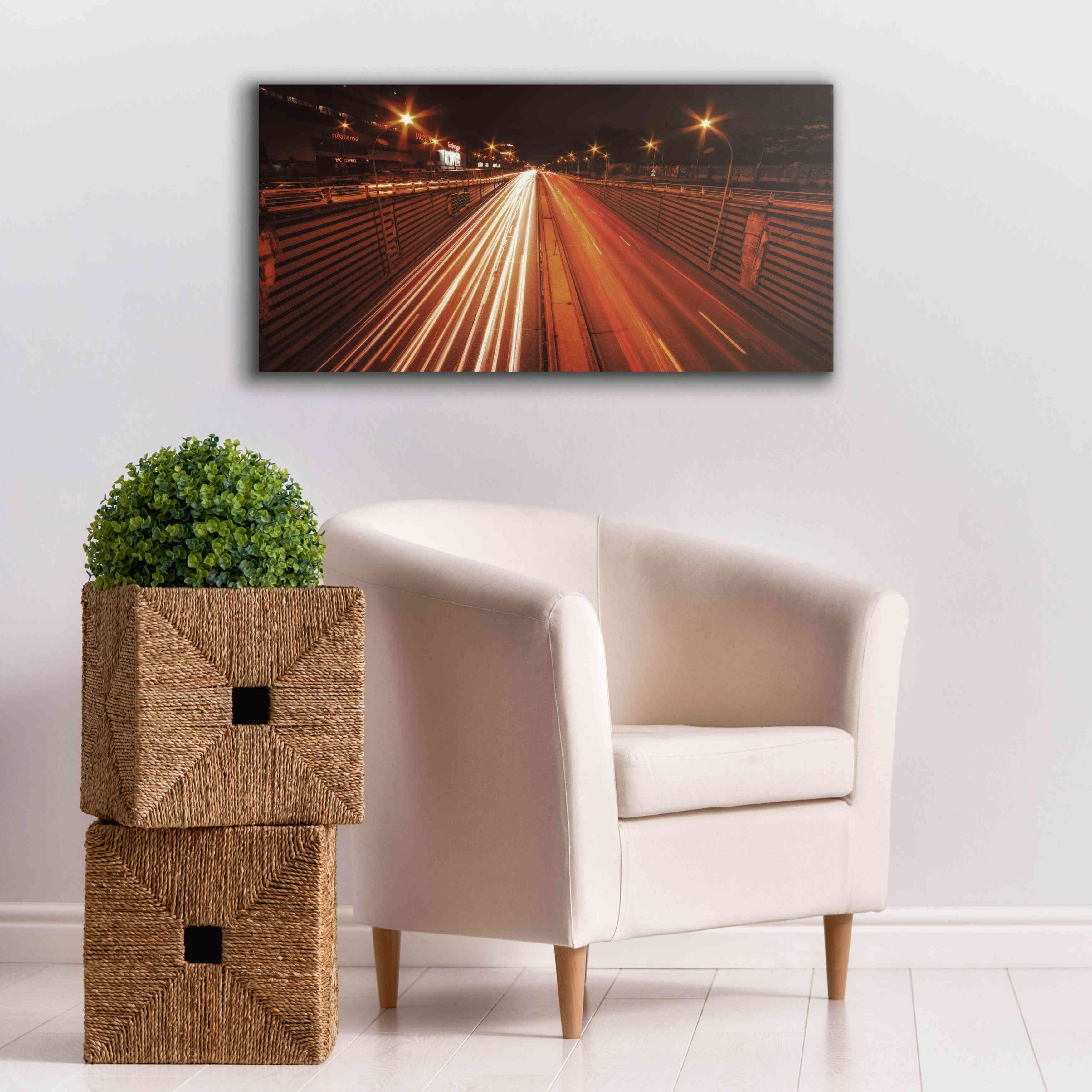 'Fast' by Sebastien Lory, Giclee Canvas Wall Art,40 x 20