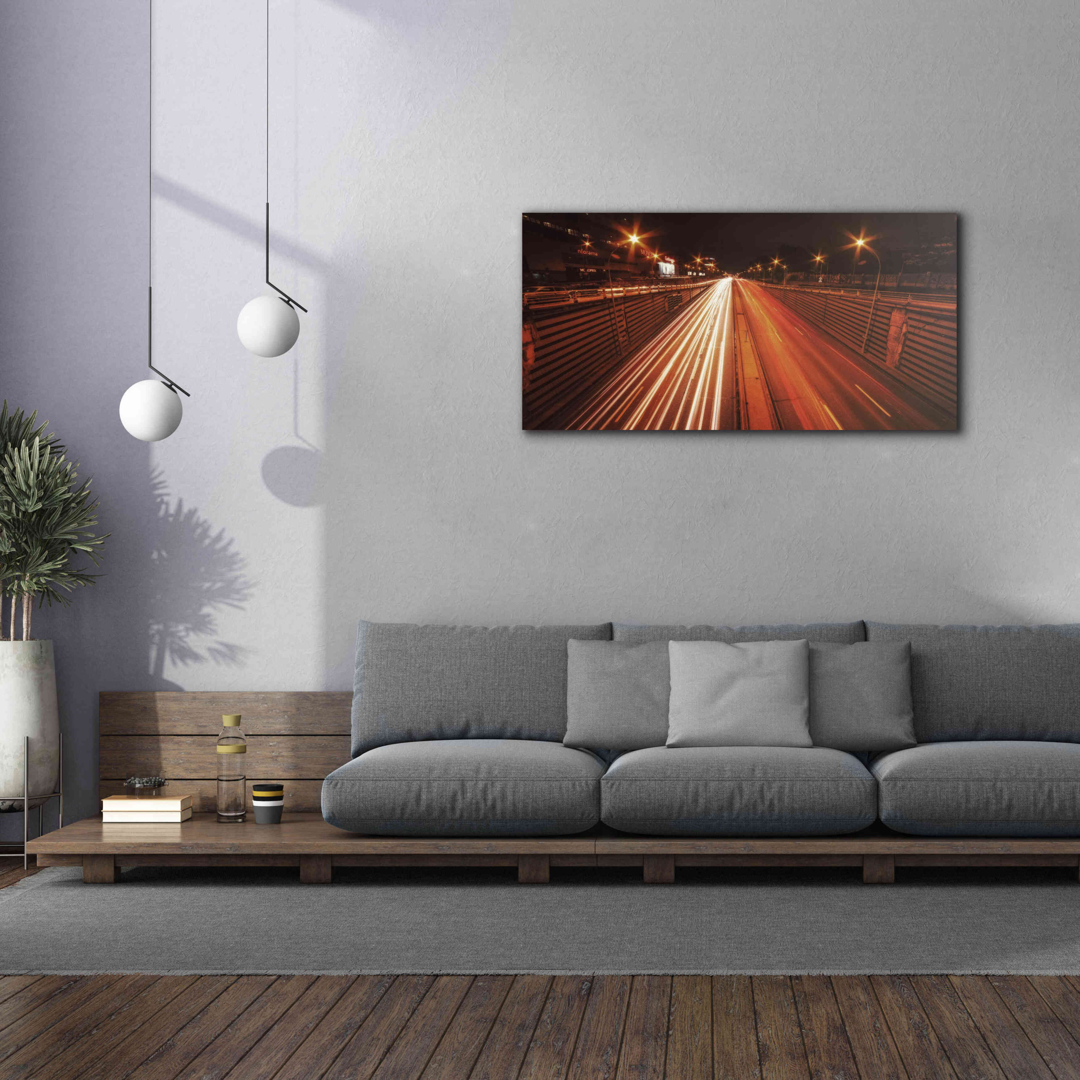 'Fast' by Sebastien Lory, Giclee Canvas Wall Art,60 x 30