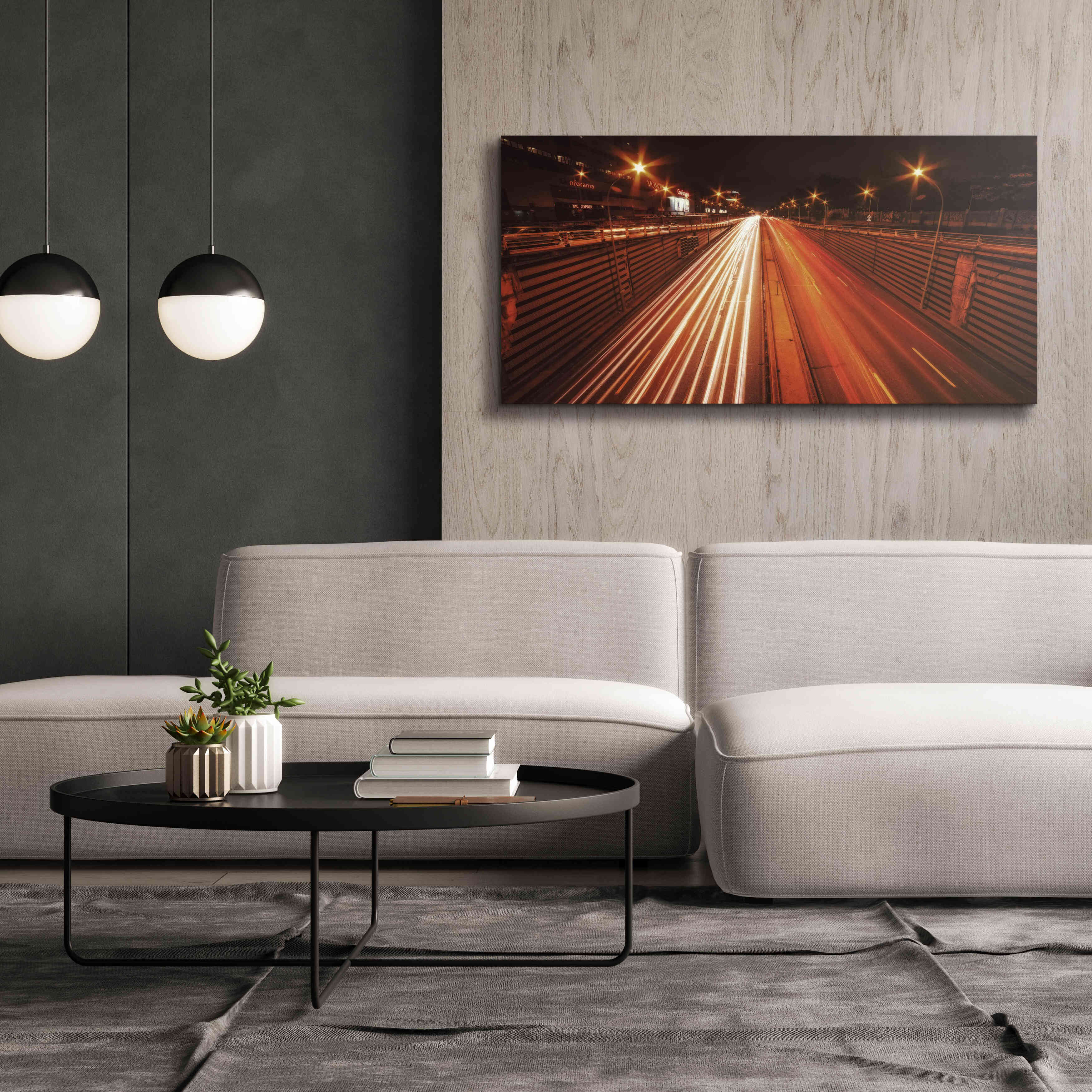 'Fast' by Sebastien Lory, Giclee Canvas Wall Art,60 x 30