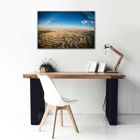 Image of 'Urban Sky' by Sebastien Lory, Giclee Canvas Wall Art,40 x 26