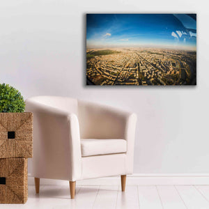 'Urban Sky' by Sebastien Lory, Giclee Canvas Wall Art,40 x 26