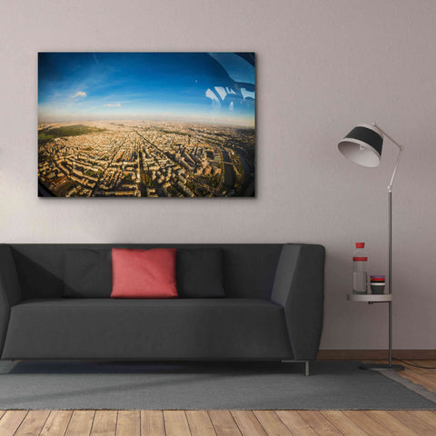 Image of 'Urban Sky' by Sebastien Lory, Giclee Canvas Wall Art,60 x 40