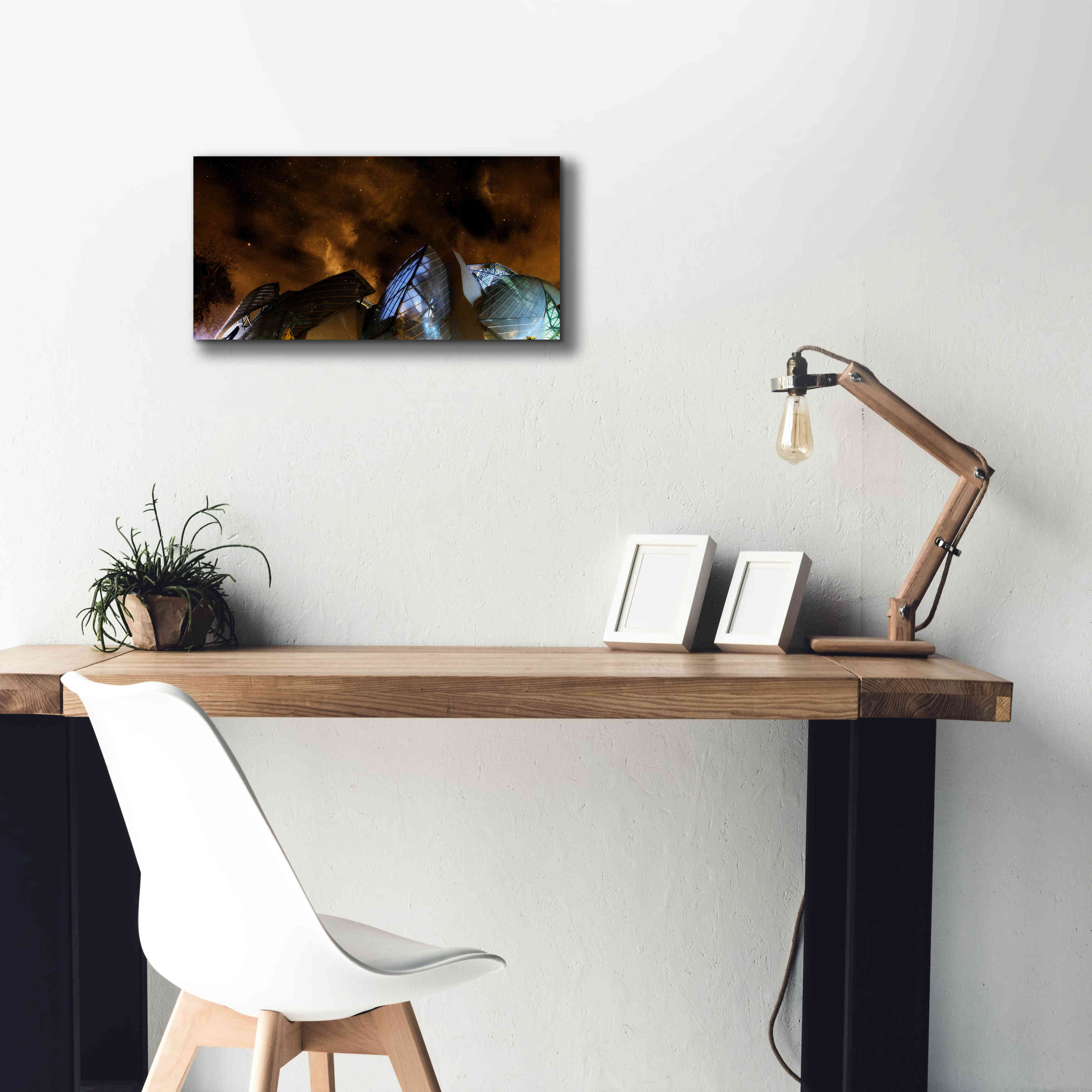 'Lv Color' by Sebastien Lory, Giclee Canvas Wall Art,24 x 12