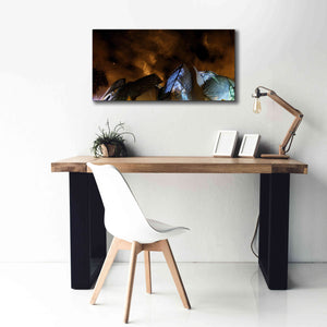 'Lv Color' by Sebastien Lory, Giclee Canvas Wall Art,40 x 20