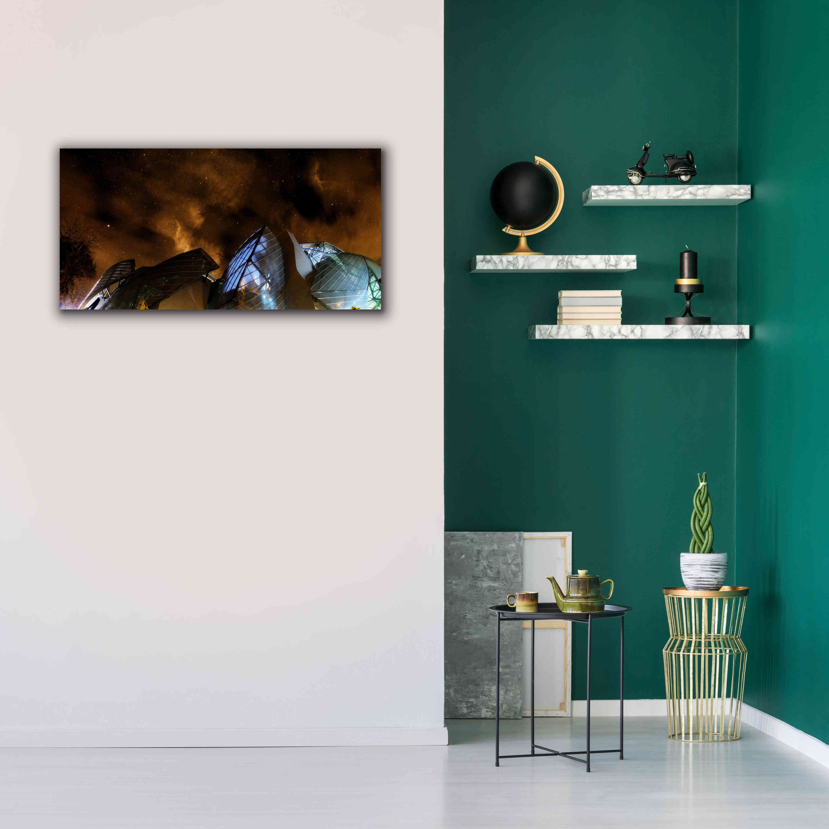 'Lv Color' by Sebastien Lory, Giclee Canvas Wall Art,40 x 20