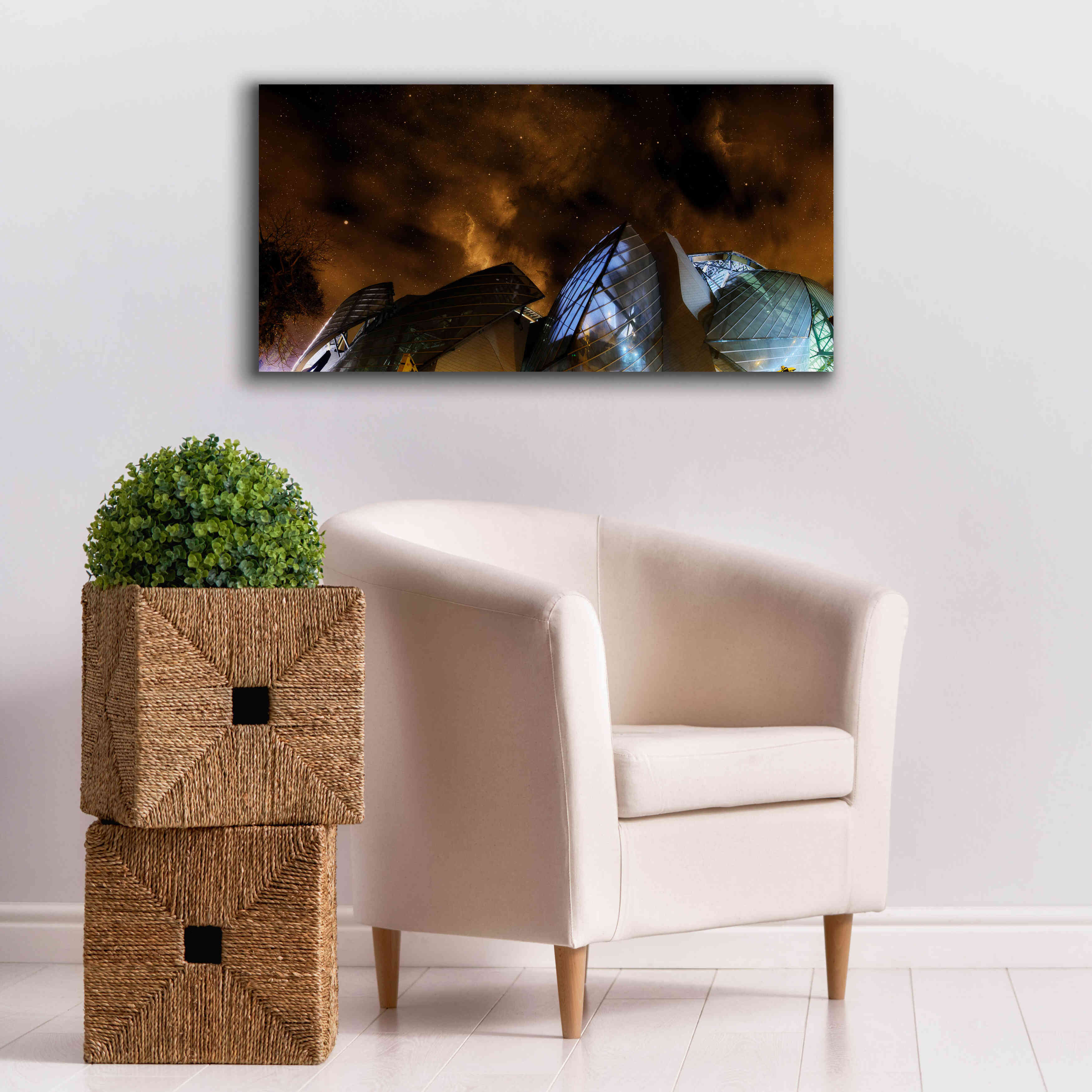 'Lv Color' by Sebastien Lory, Giclee Canvas Wall Art,40 x 20