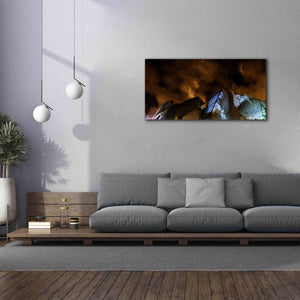 'Lv Color' by Sebastien Lory, Giclee Canvas Wall Art,60 x 30