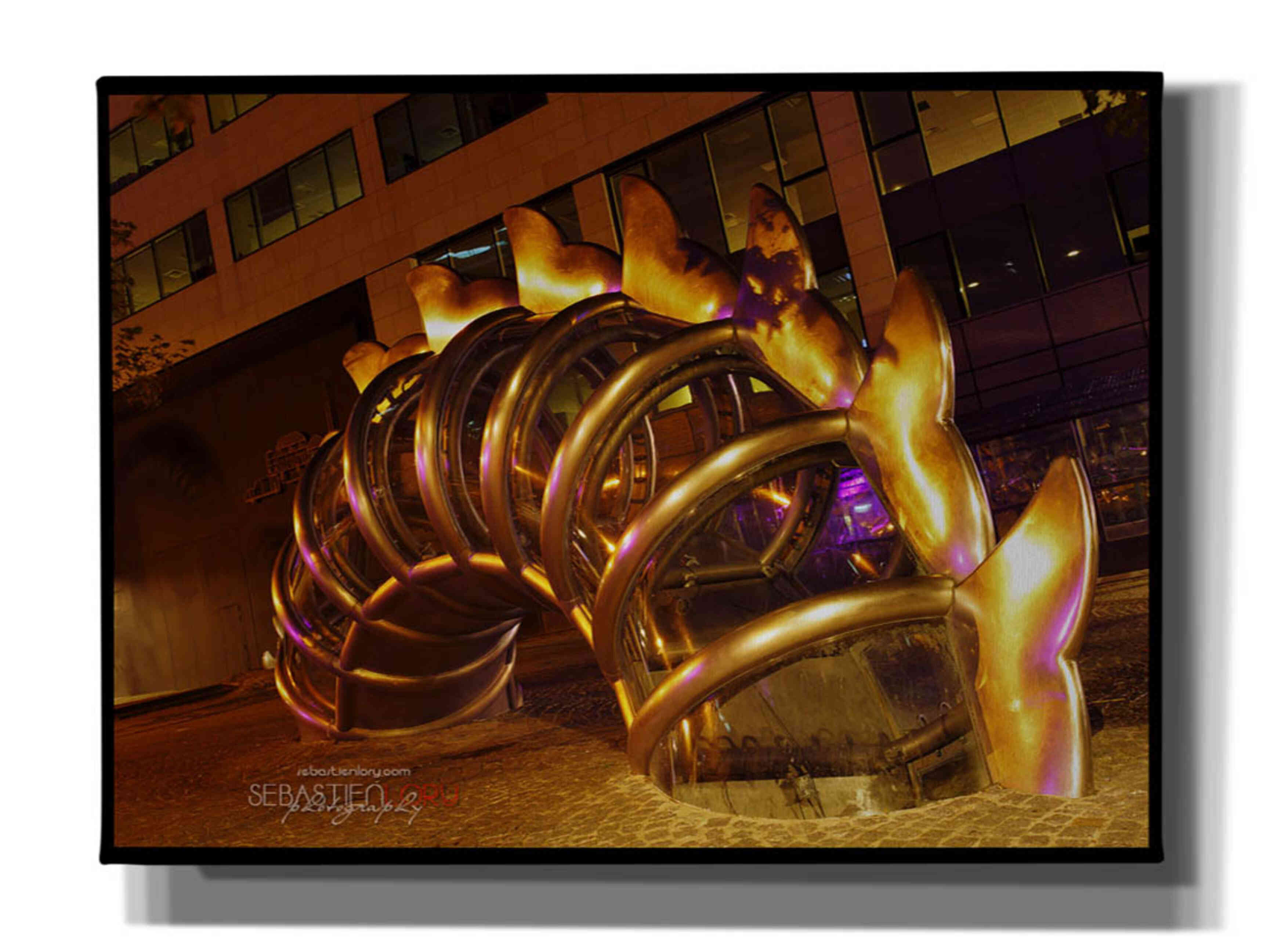 'Nuit Blanche' by Sebastien Lory, Giclee Canvas Wall Art