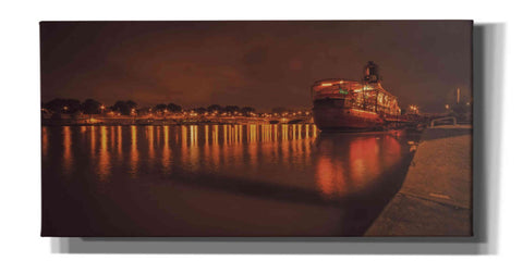 Image of 'Paris Lost Boat' by Sebastien Lory, Giclee Canvas Wall Art