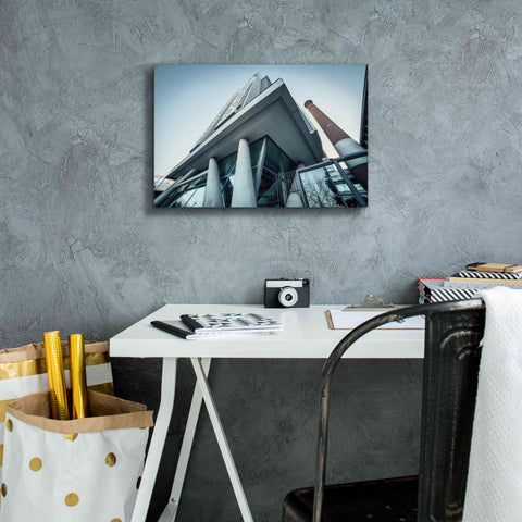 Image of 'Université Architecture3' by Sebastien Lory, Giclee Canvas Wall Art,18 x 12