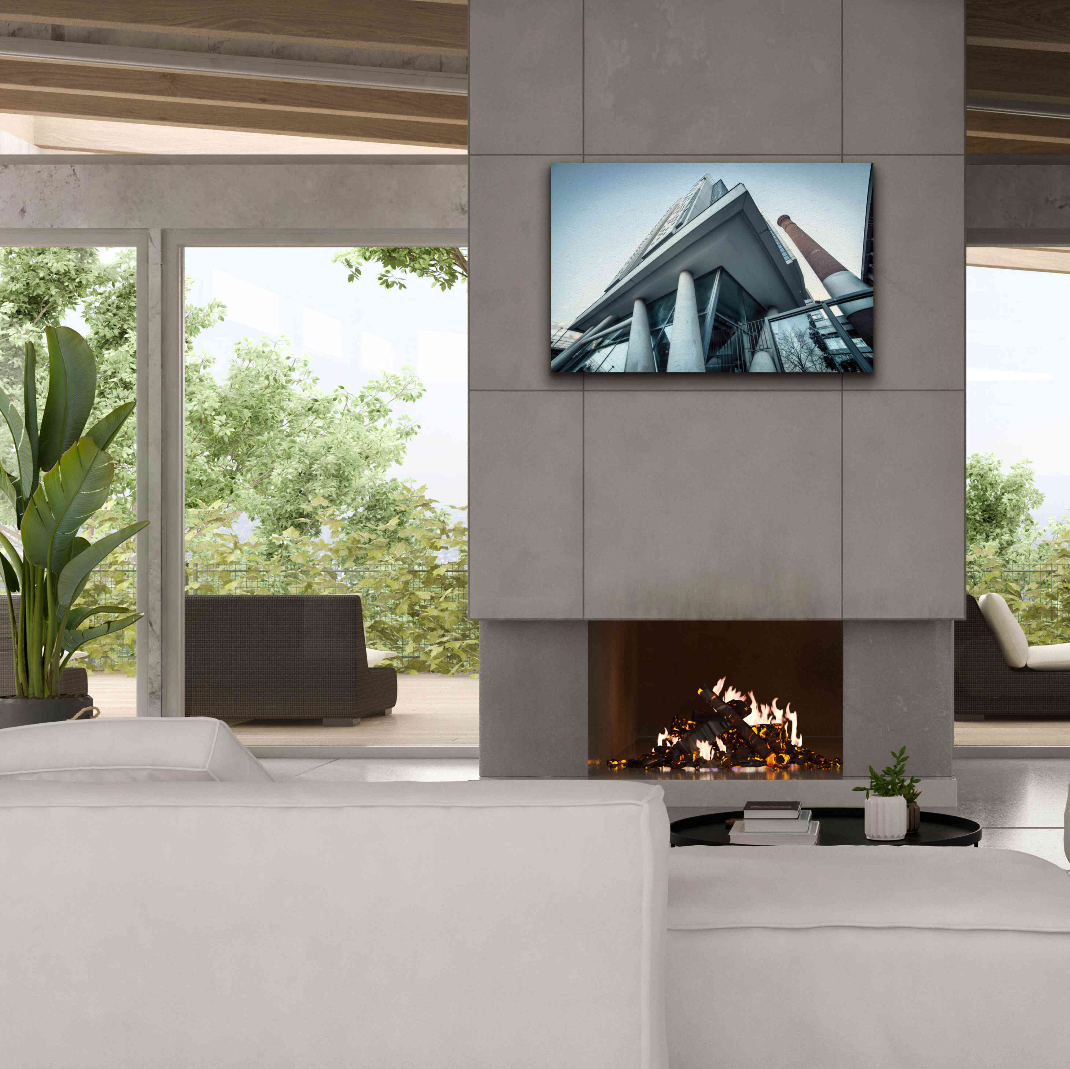 'Université Architecture3' by Sebastien Lory, Giclee Canvas Wall Art,40 x 26