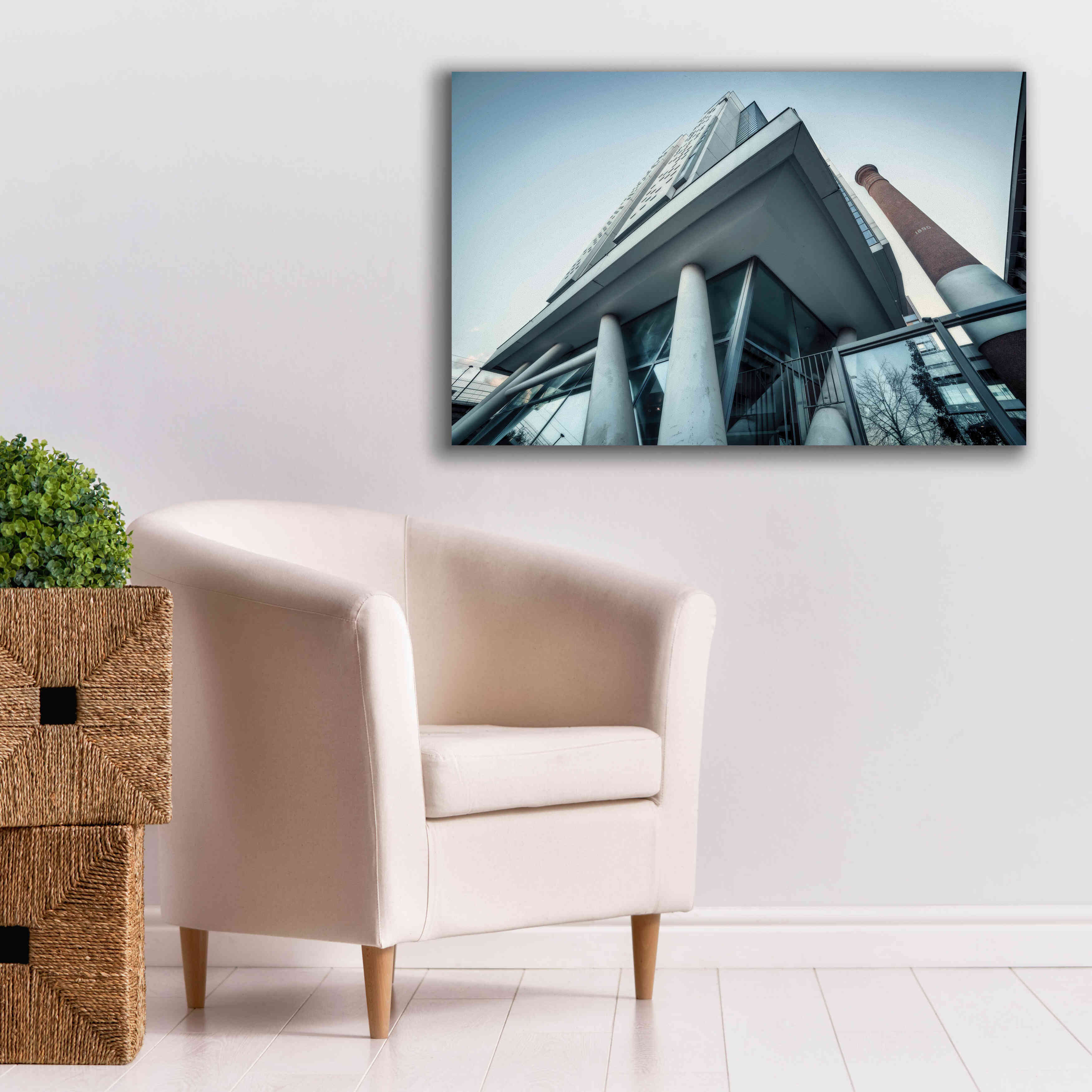 'Université Architecture3' by Sebastien Lory, Giclee Canvas Wall Art,40 x 26