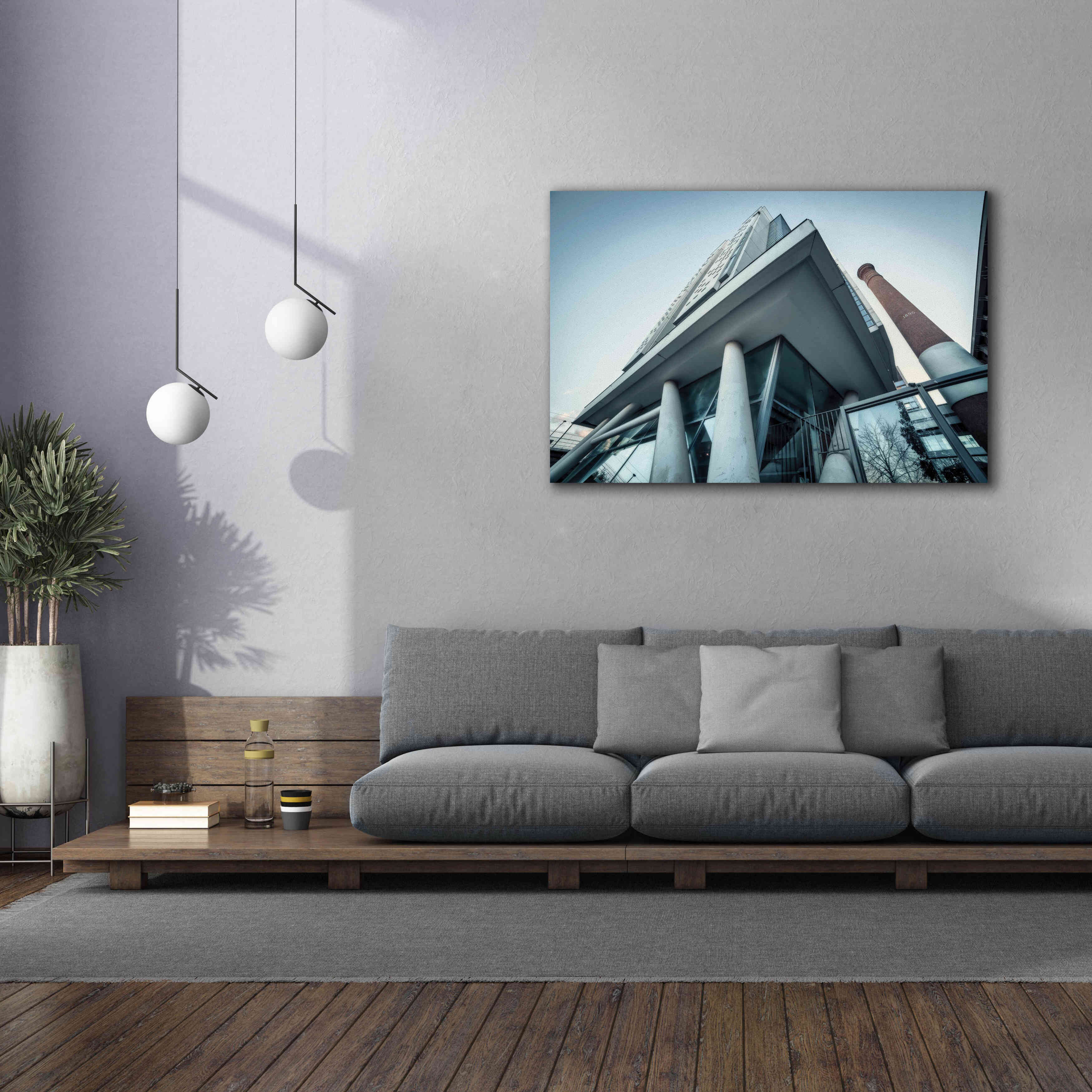 'Université Architecture3' by Sebastien Lory, Giclee Canvas Wall Art,60 x 40