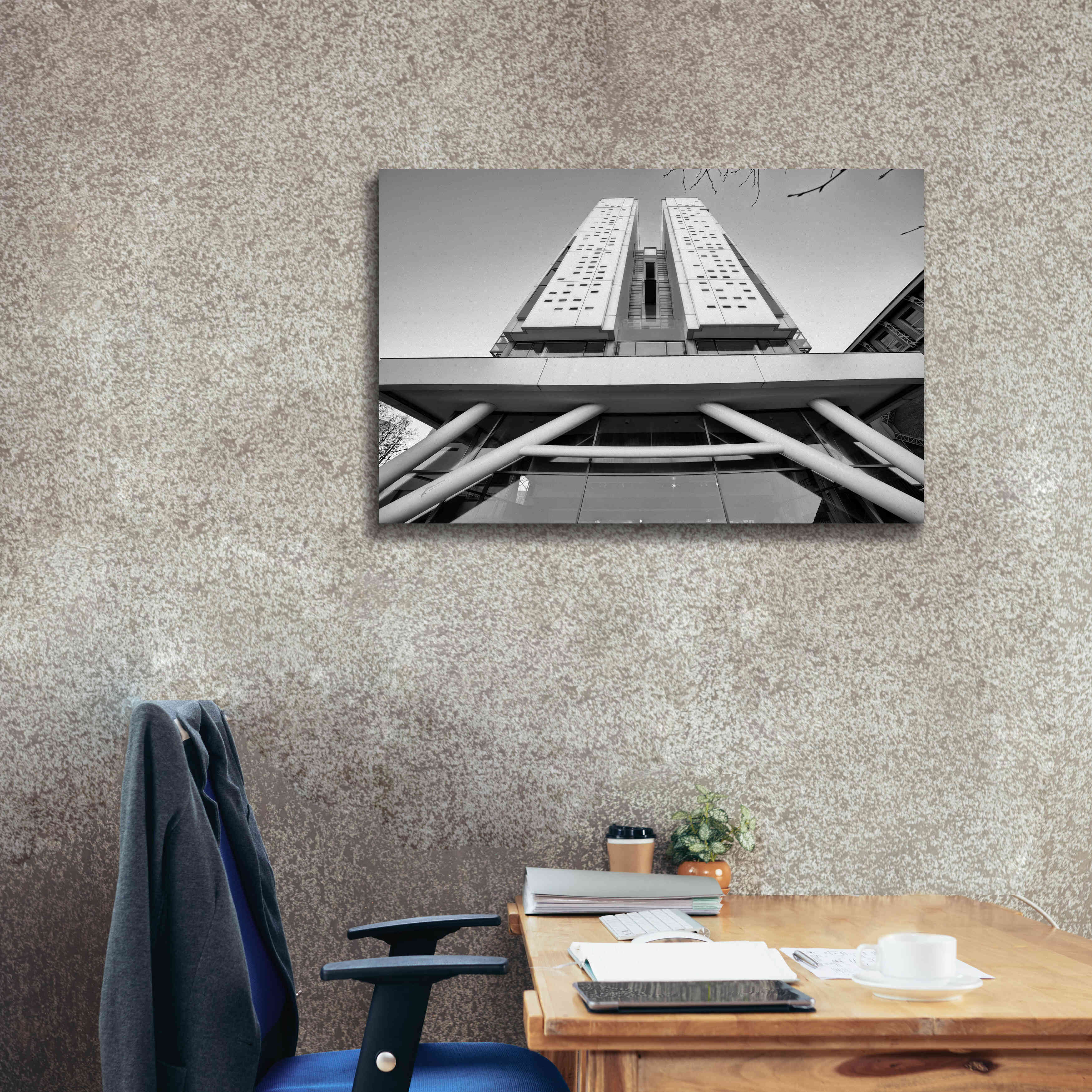 'Université Architecture 4' by Sebastien Lory, Giclee Canvas Wall Art,40 x 26