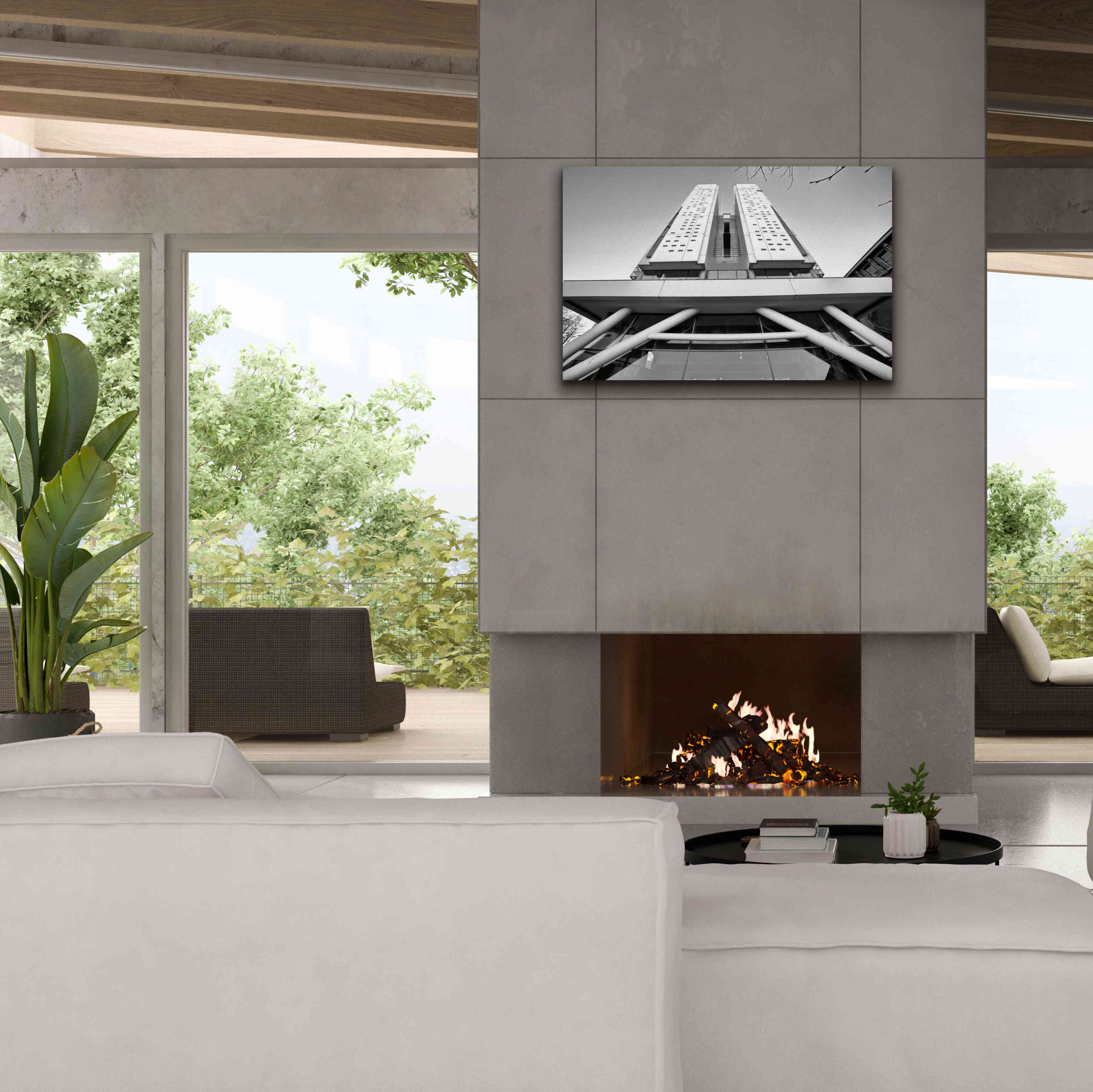 'Université Architecture 4' by Sebastien Lory, Giclee Canvas Wall Art,40 x 26