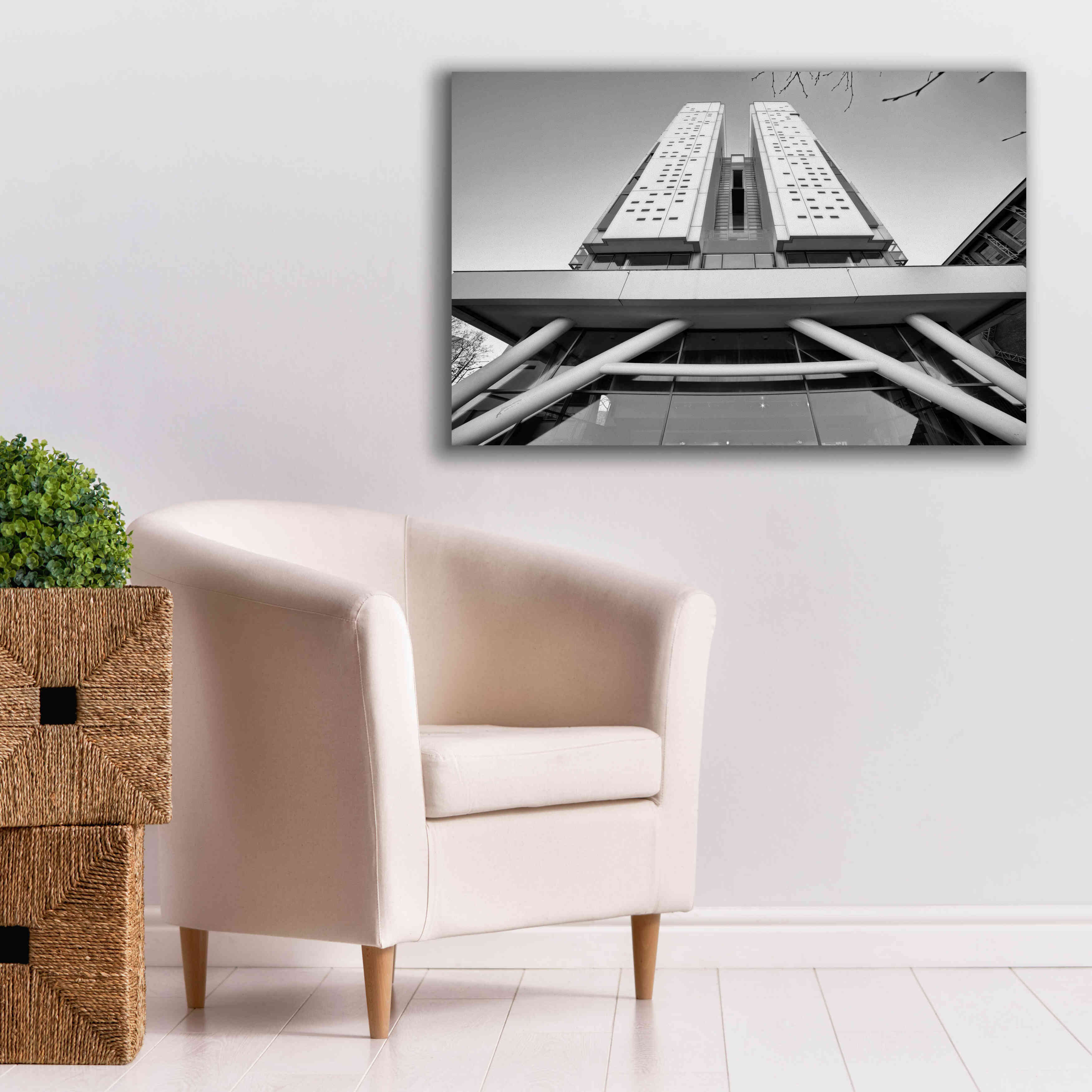 'Université Architecture 4' by Sebastien Lory, Giclee Canvas Wall Art,40 x 26