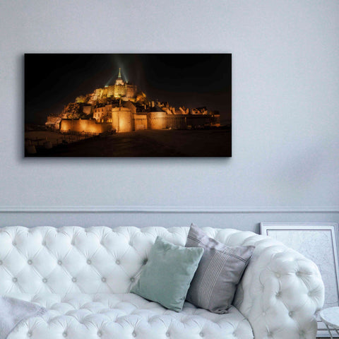 Image of 'Mont St Michel' by Sebastien Lory, Giclee Canvas Wall Art,60 x 30
