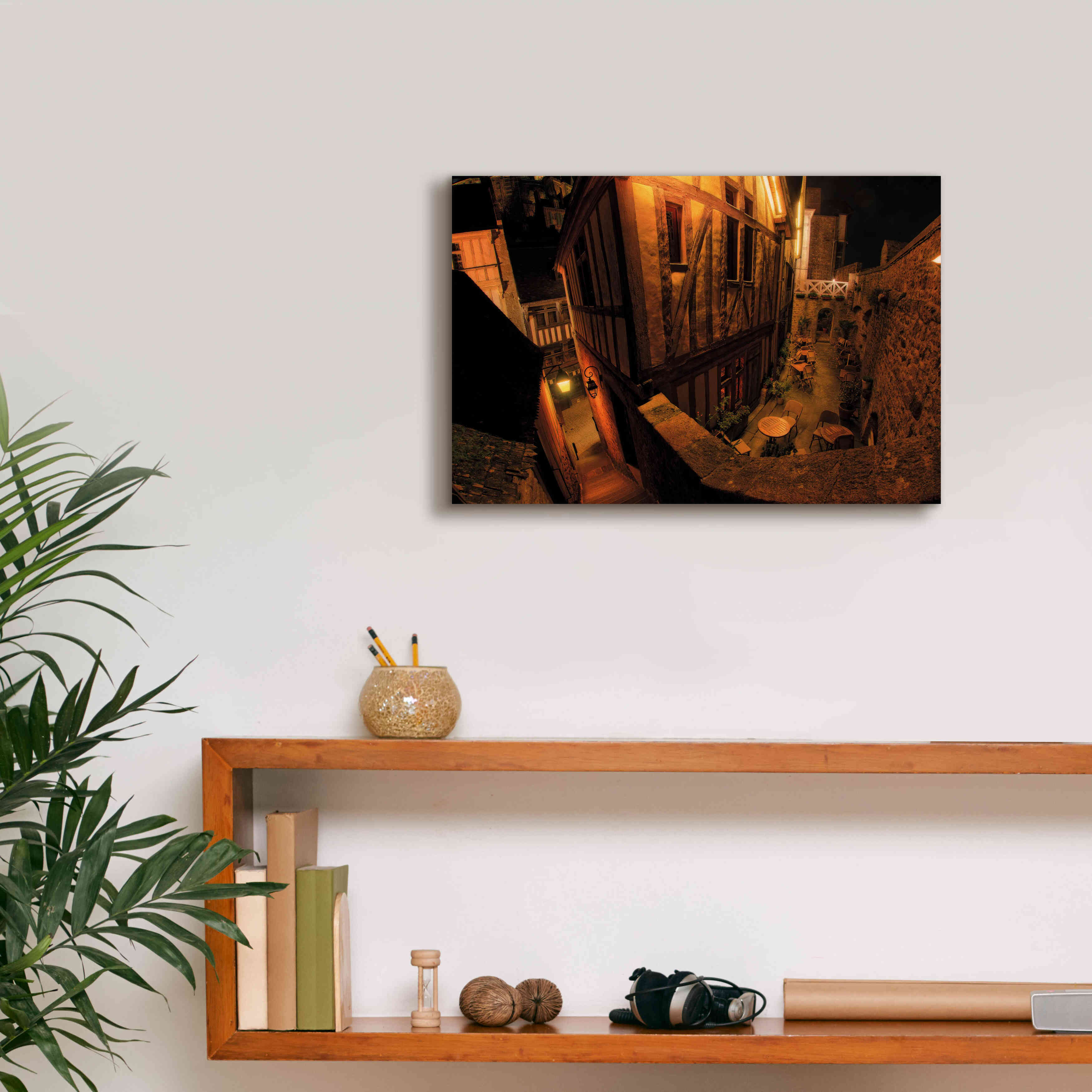 'St Michel 2' by Sebastien Lory, Giclee Canvas Wall Art,18 x 12