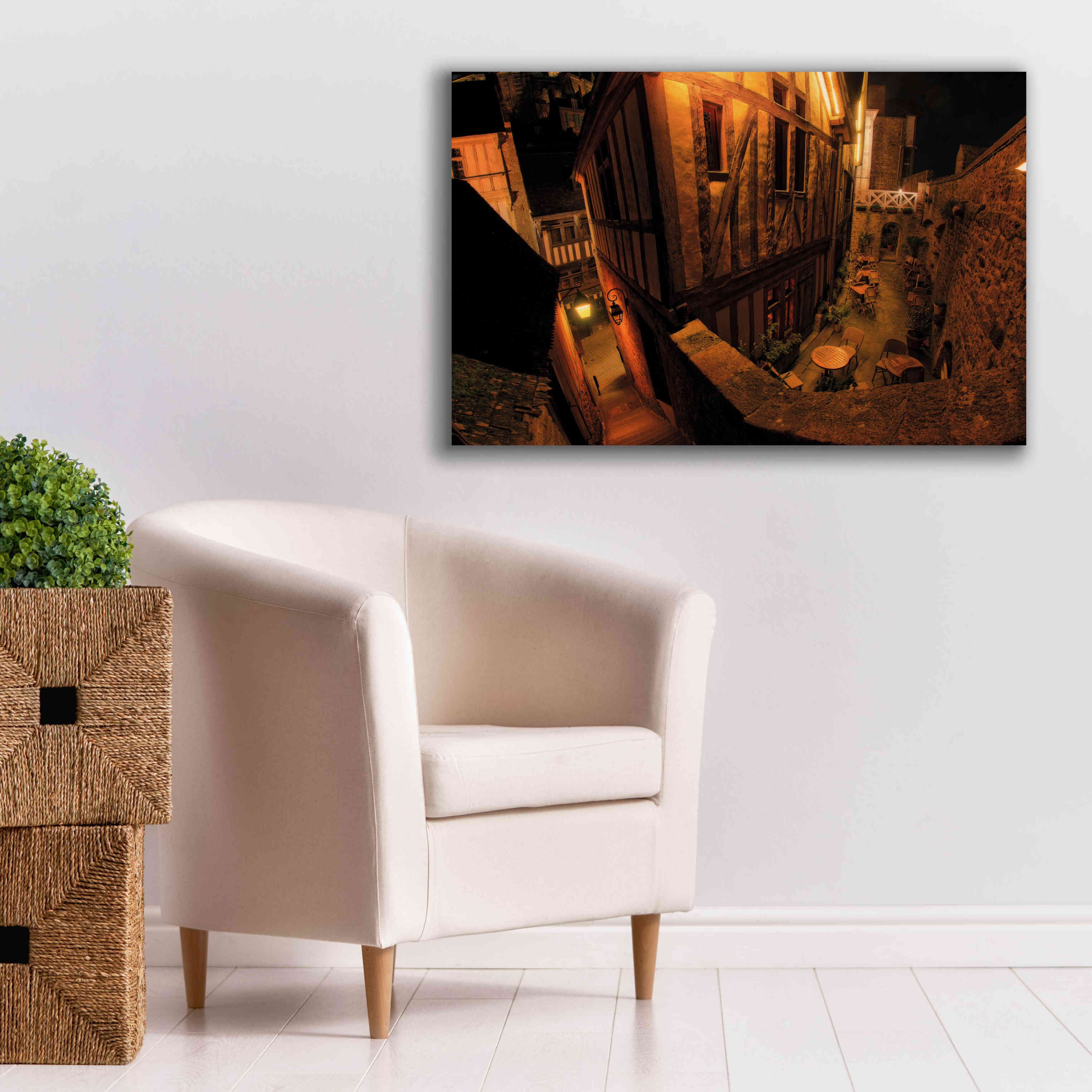 'St Michel 2' by Sebastien Lory, Giclee Canvas Wall Art,40 x 26