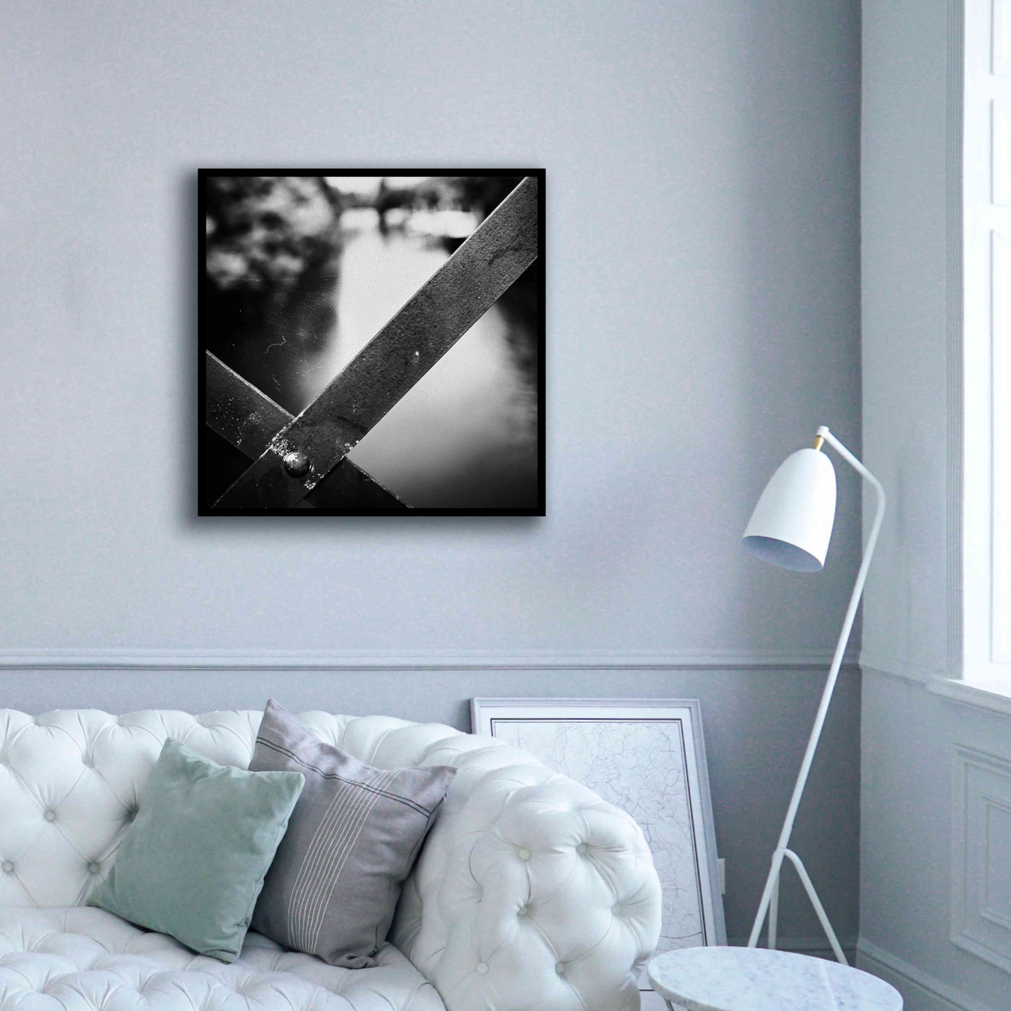 'X' by Sebastien Lory, Giclee Canvas Wall Art,37 x 37