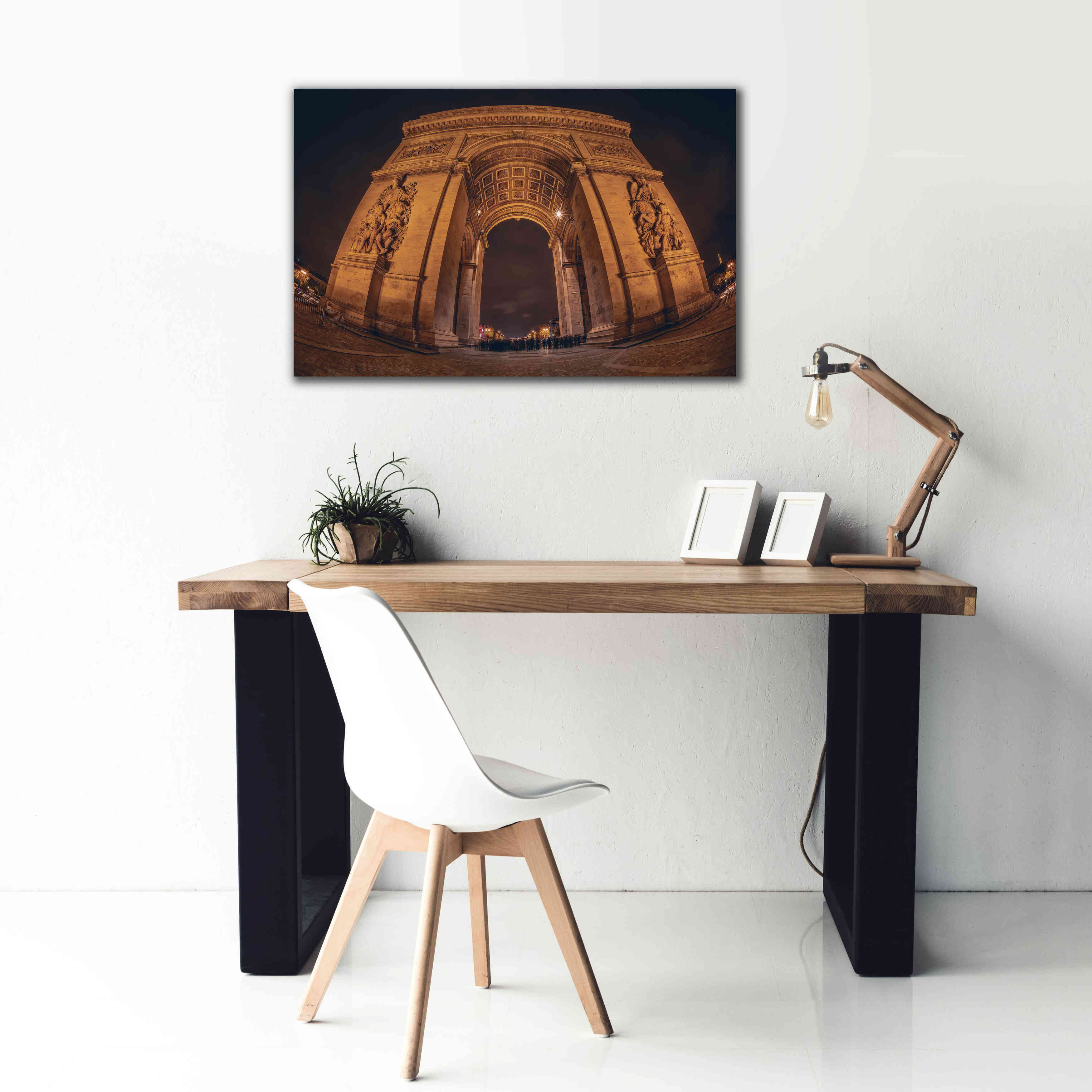 'Arc' by Sebastien Lory, Giclee Canvas Wall Art,40 x 26