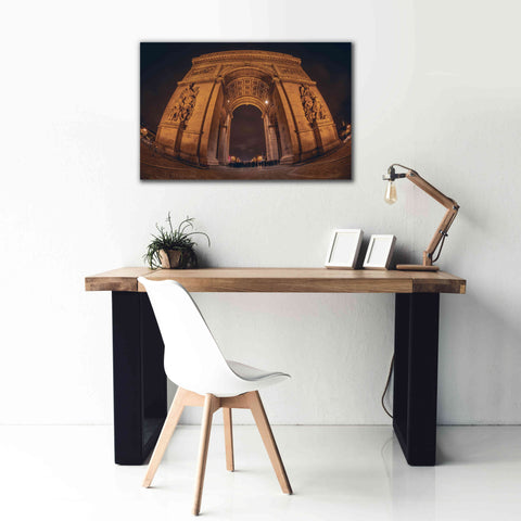 Image of 'Arc' by Sebastien Lory, Giclee Canvas Wall Art,40 x 26