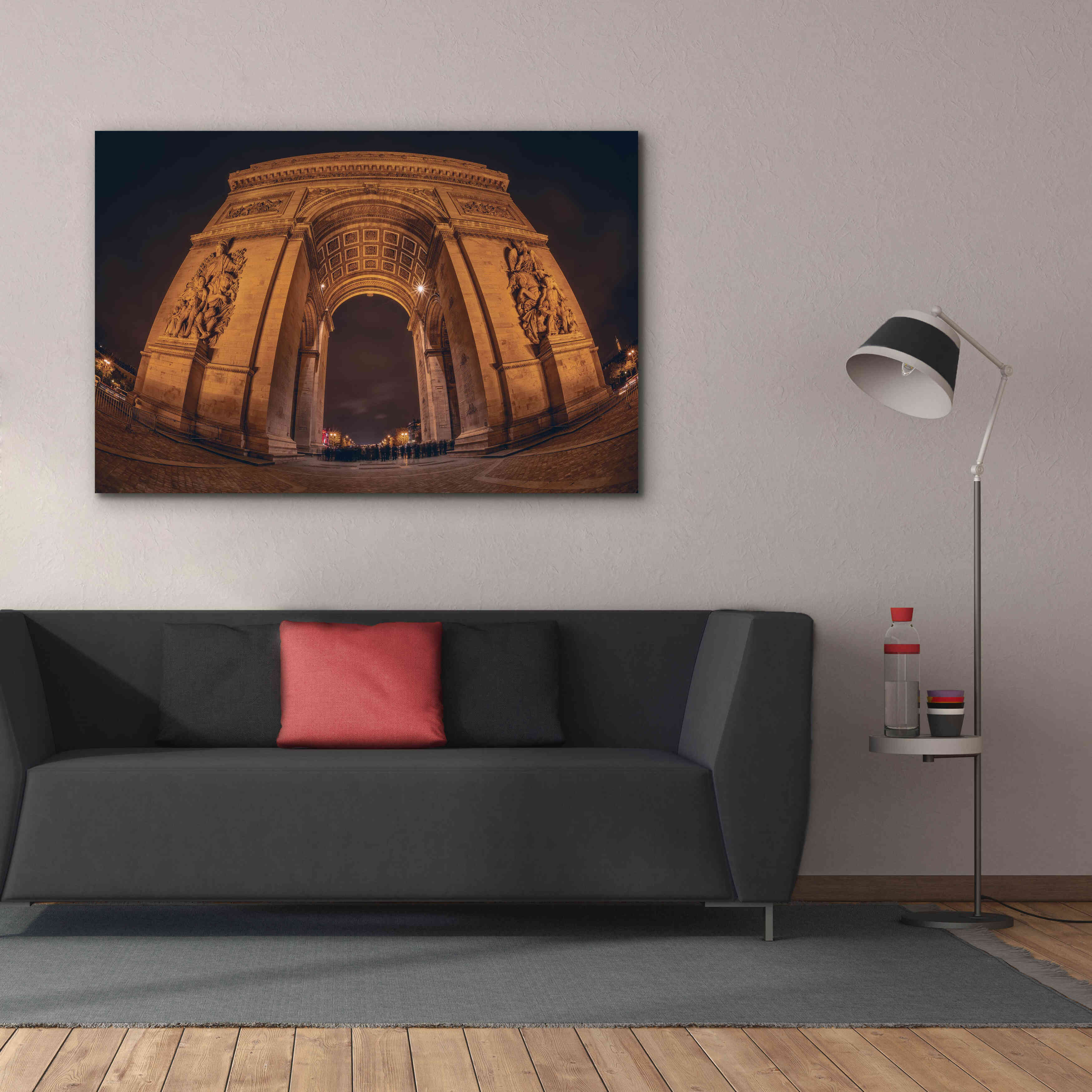 'Arc' by Sebastien Lory, Giclee Canvas Wall Art,60 x 40