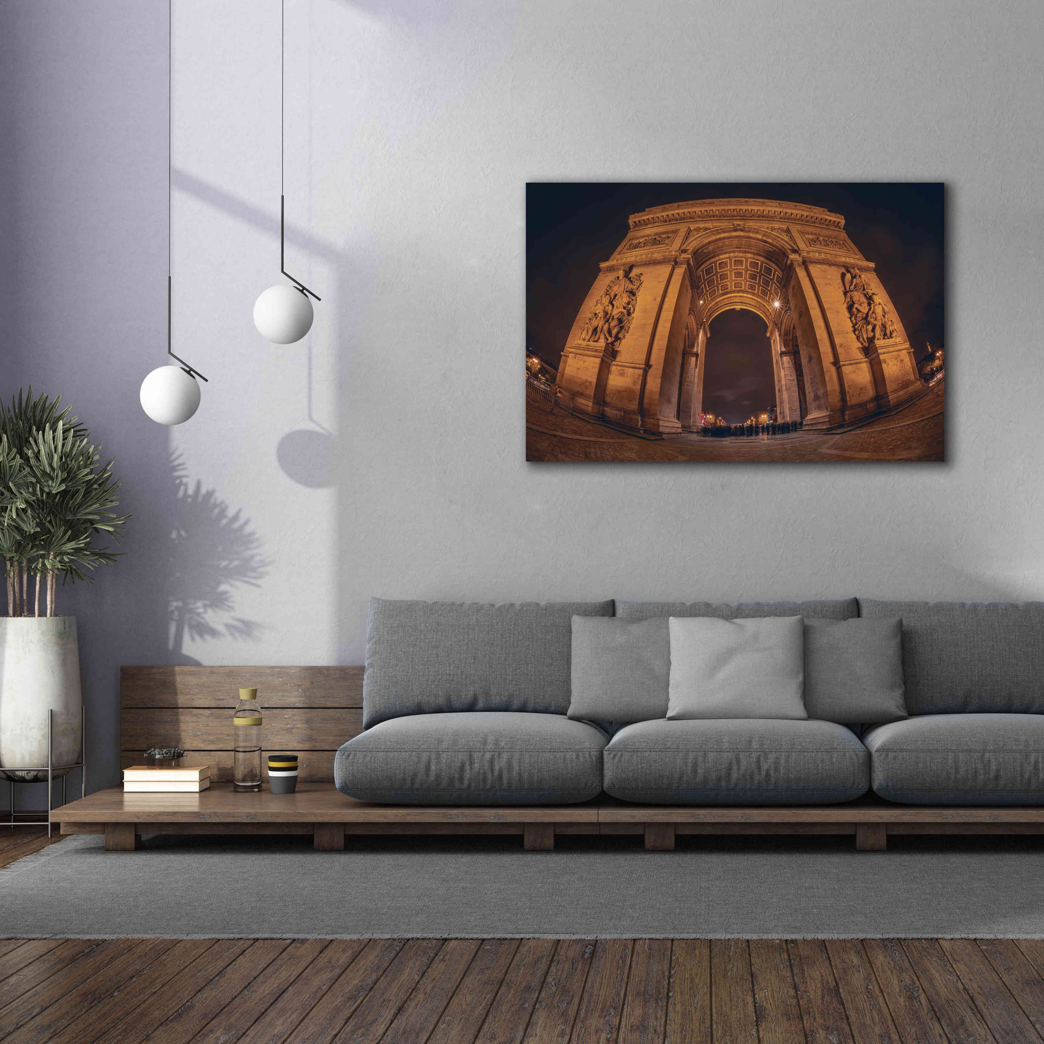 'Arc' by Sebastien Lory, Giclee Canvas Wall Art,60 x 40