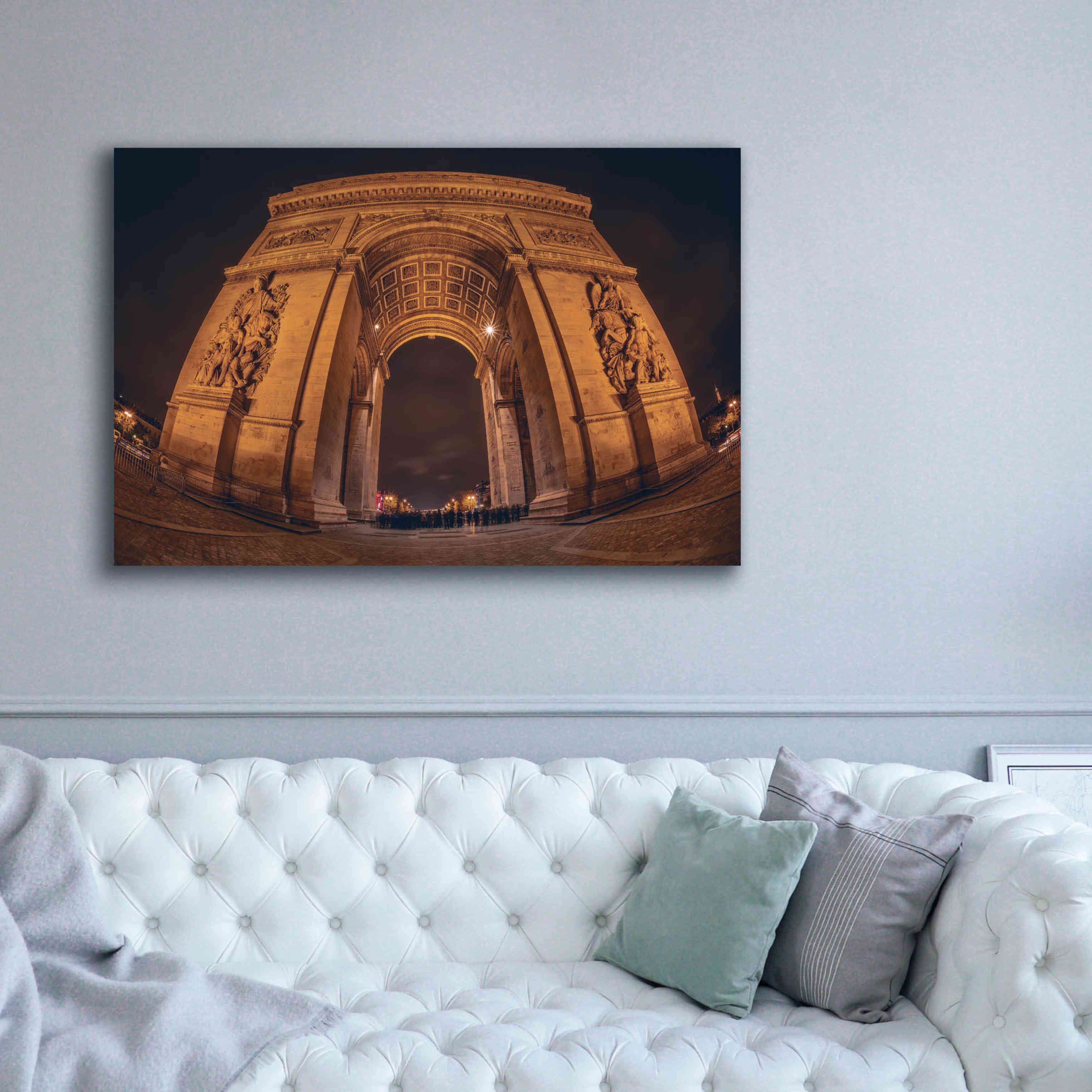 'Arc' by Sebastien Lory, Giclee Canvas Wall Art,60 x 40