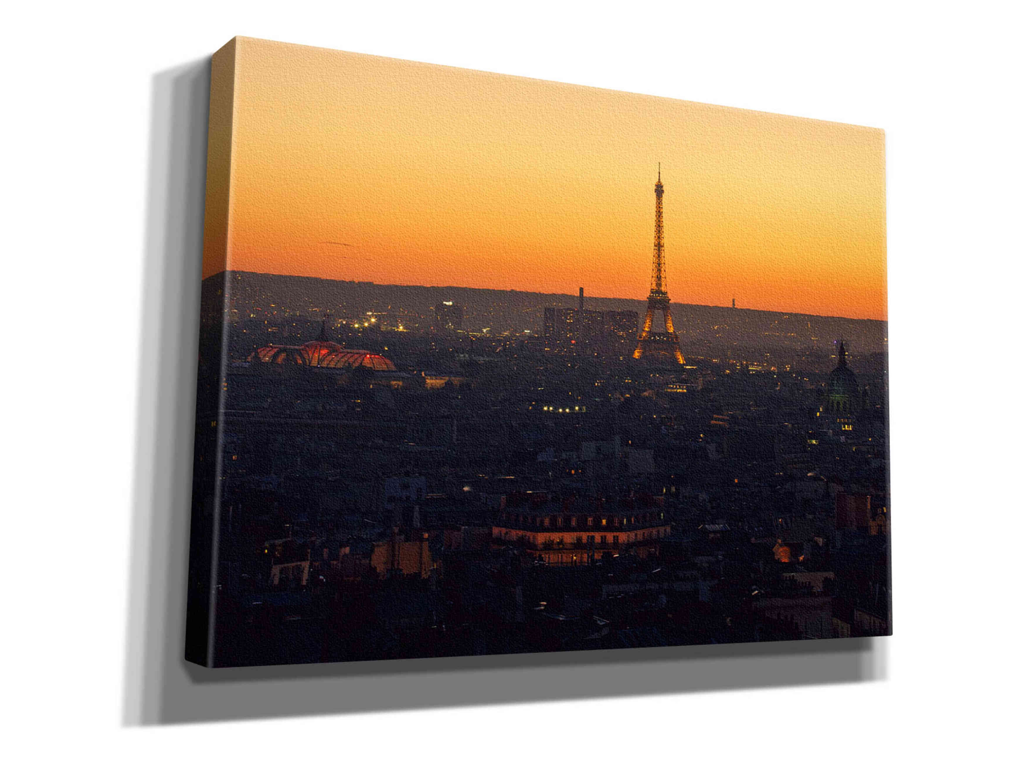 'D Paris' by Sebastien Lory, Giclee Canvas Wall Art