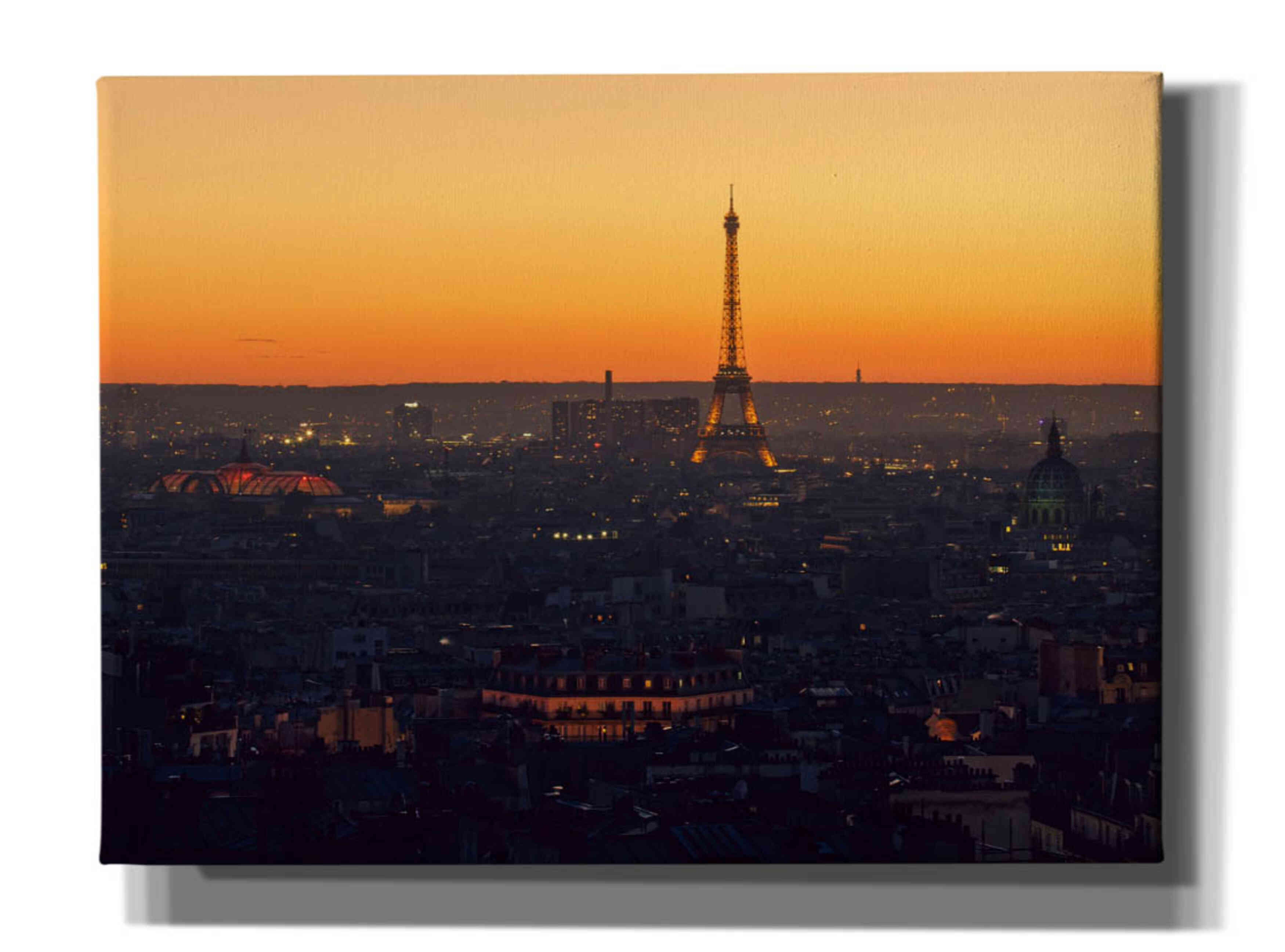 'D Paris' by Sebastien Lory, Giclee Canvas Wall Art