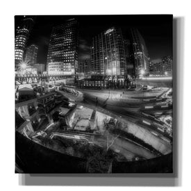 'Defense Bw' by Sebastien Lory, Giclee Canvas Wall Art