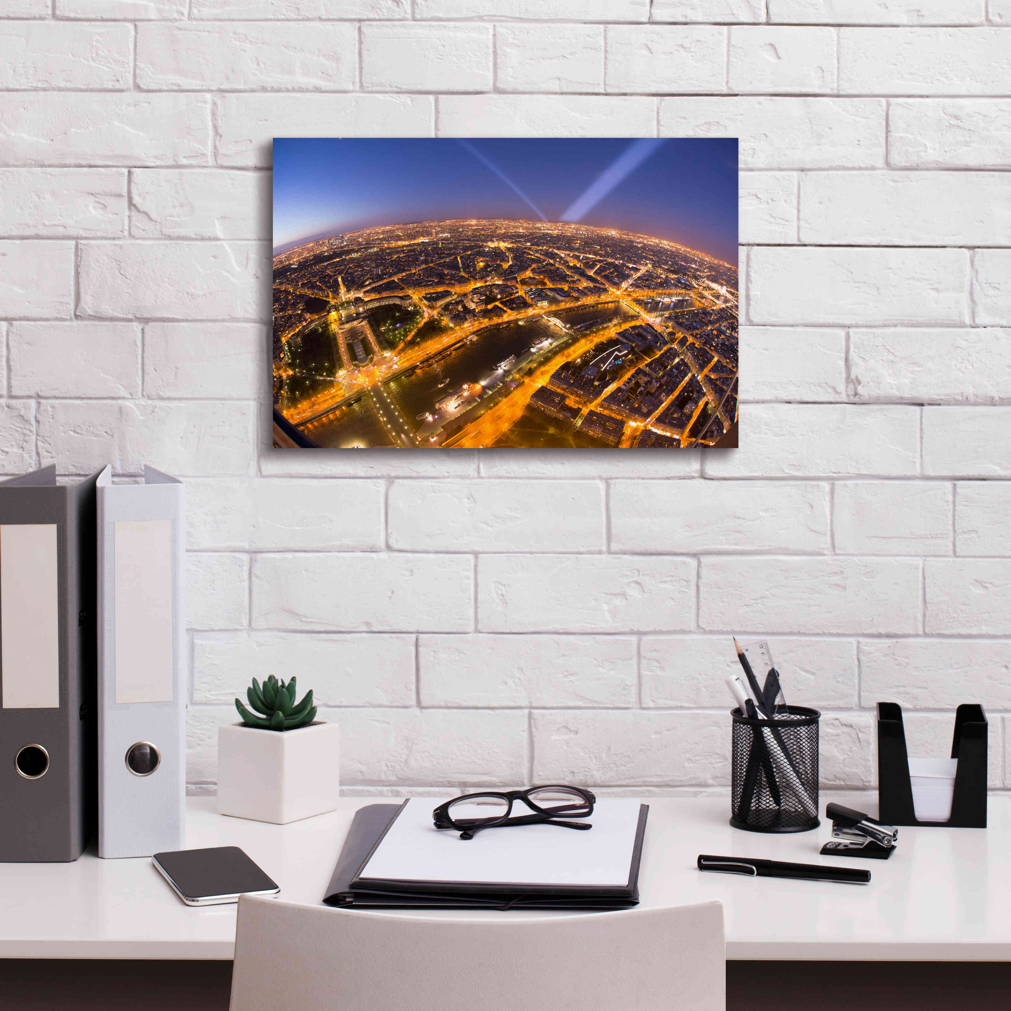 'From Arc' by Sebastien Lory, Giclee Canvas Wall Art,18 x 12