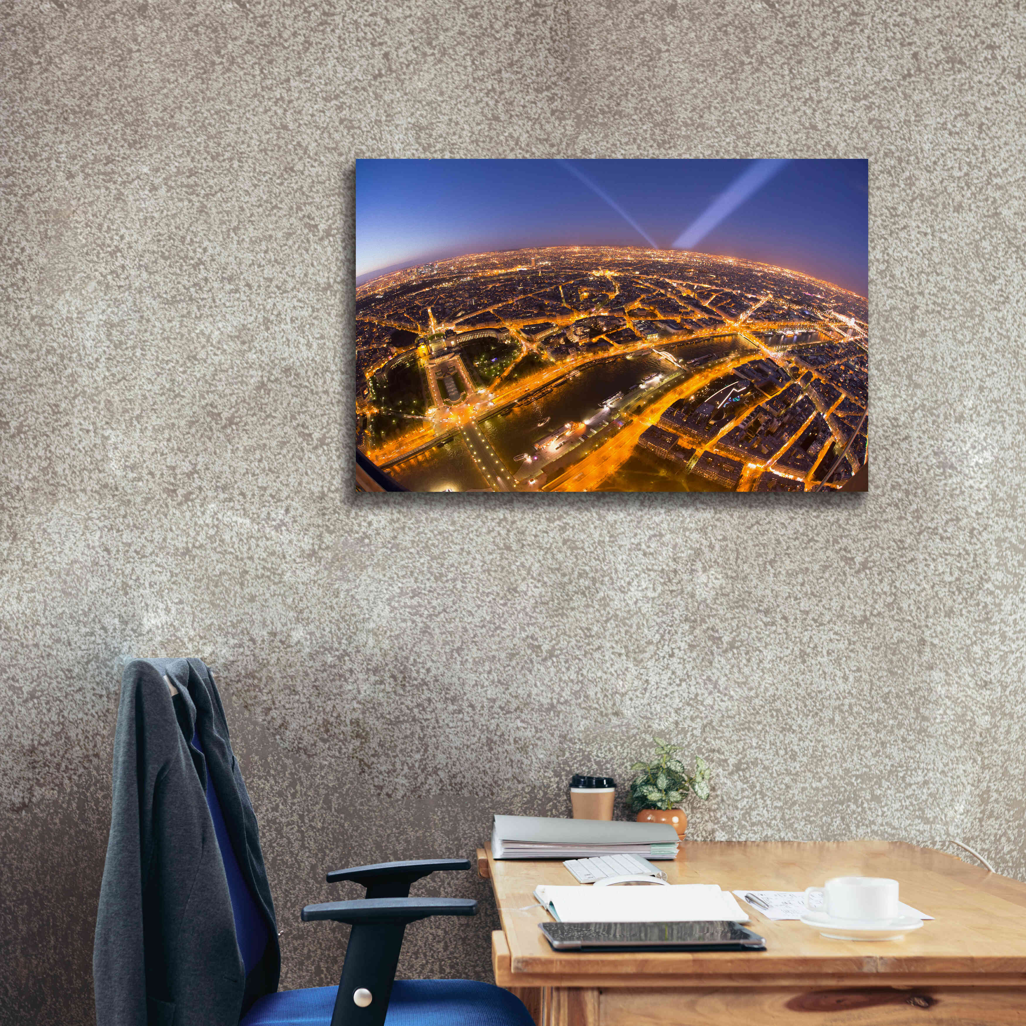 'From Arc' by Sebastien Lory, Giclee Canvas Wall Art,40 x 26