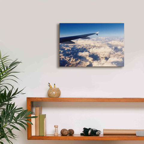 Image of 'Over The Mountains' by Sebastien Lory, Giclee Canvas Wall Art,18 x 12