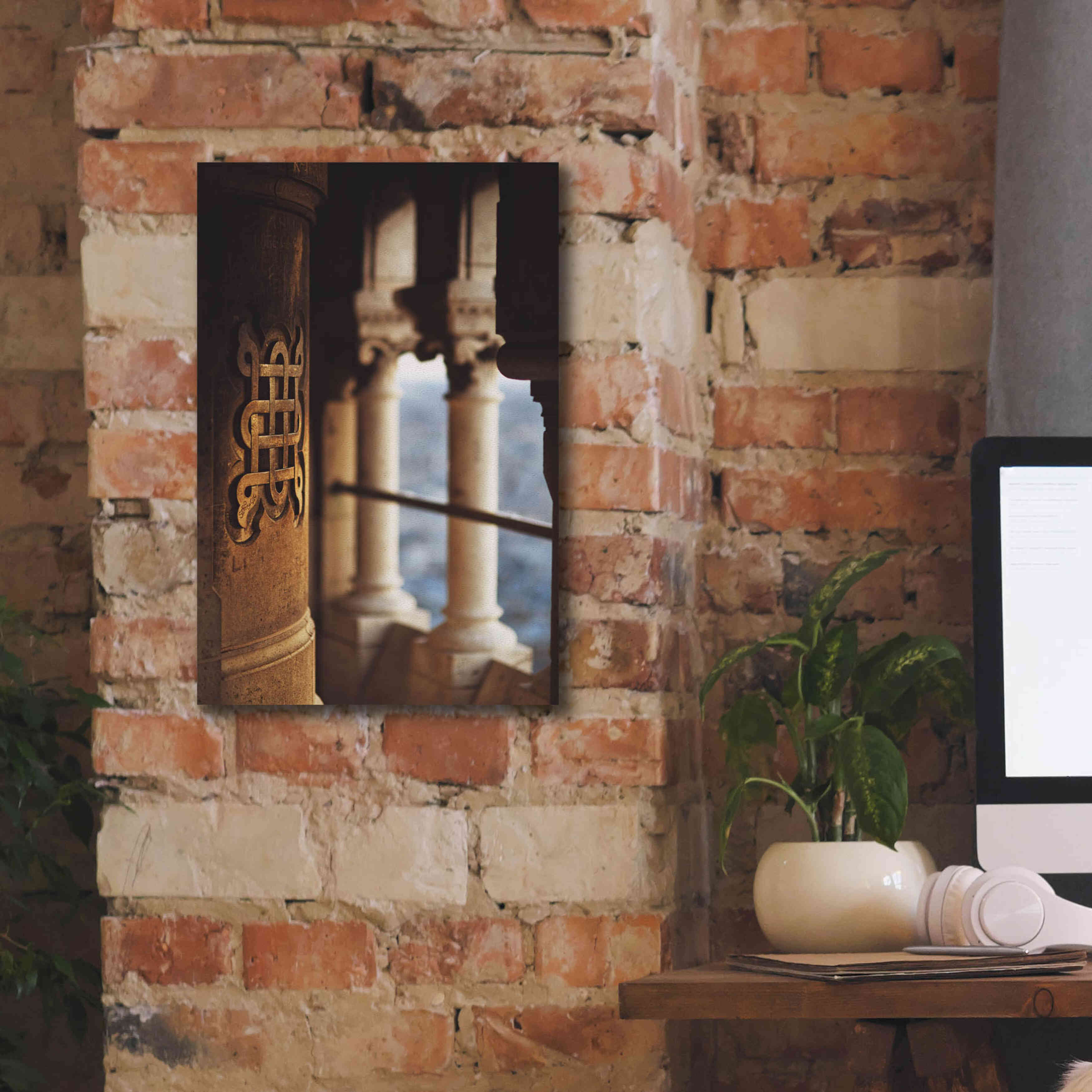 'Coeur Sacré' by Sebastien Lory, Giclee Canvas Wall Art,12 x 18