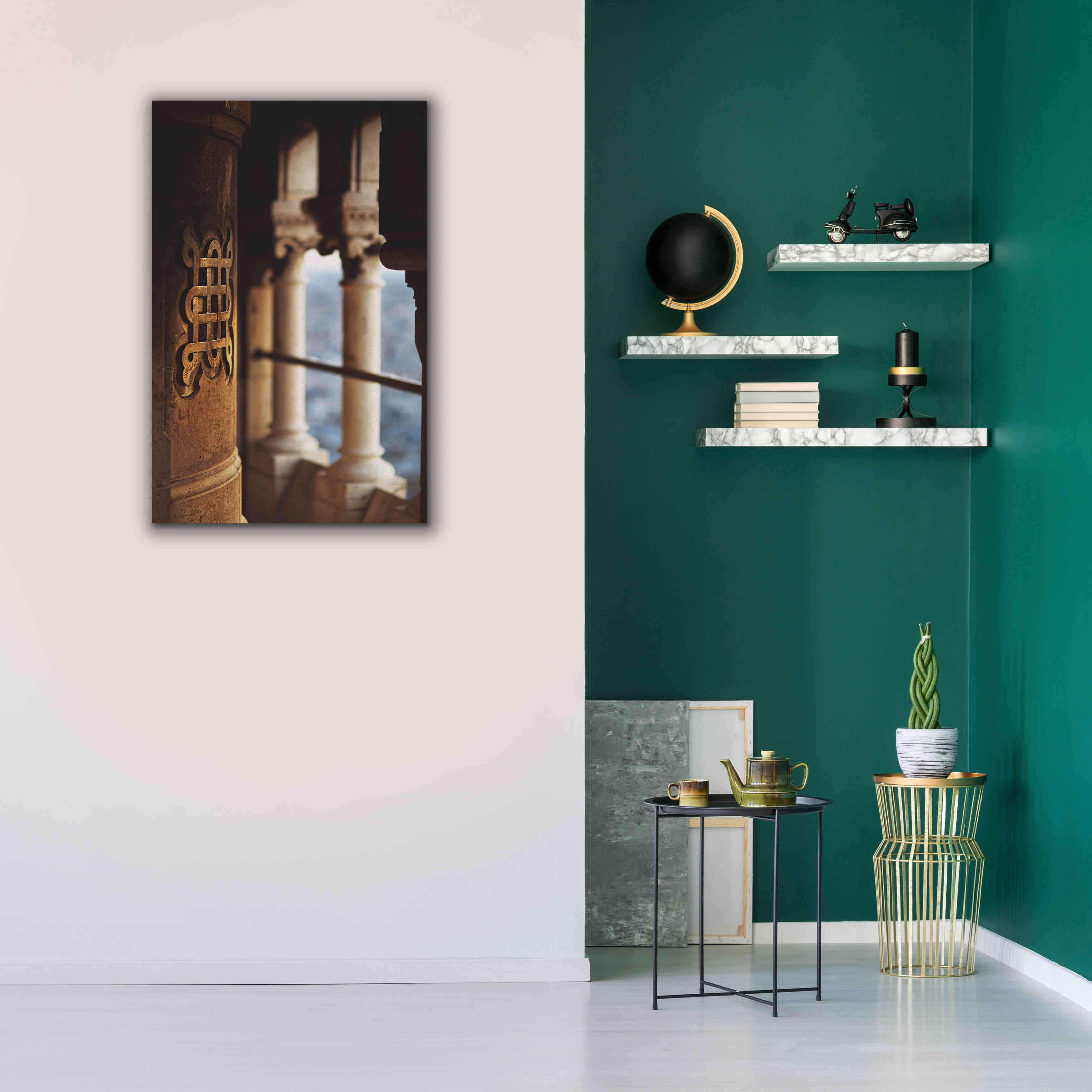 'Coeur Sacré' by Sebastien Lory, Giclee Canvas Wall Art,26 x 40