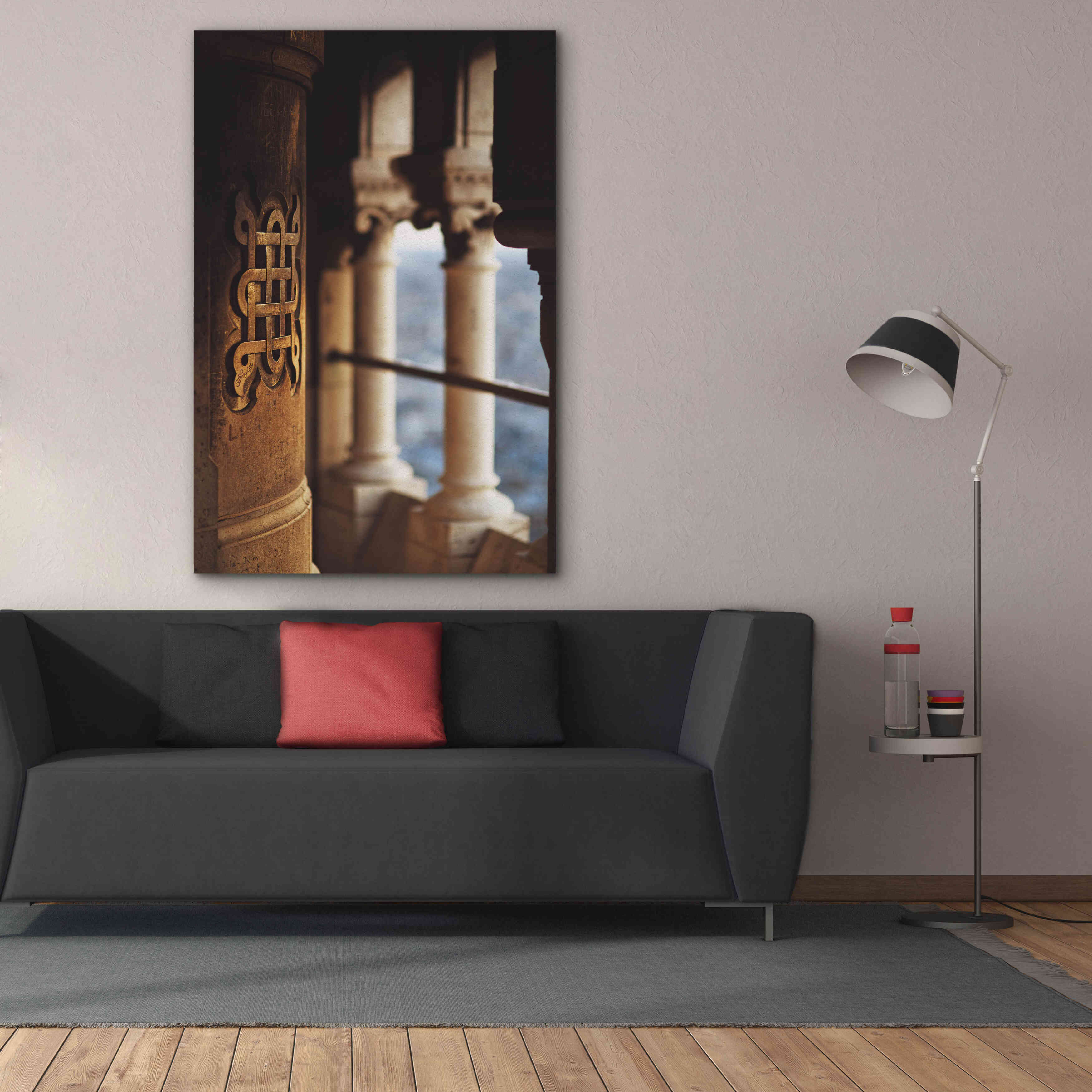 'Coeur Sacré' by Sebastien Lory, Giclee Canvas Wall Art,40 x 60